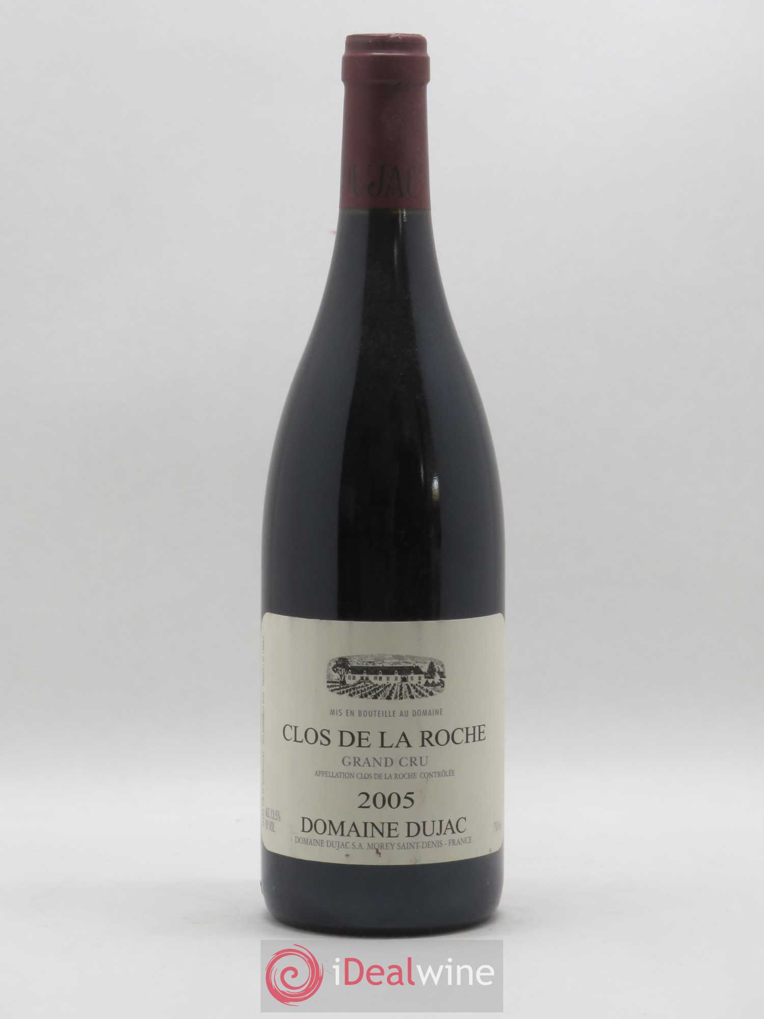 Clos de la Roche Grand Cru Dujac (Domaine) 2005 - Lot de 1 bouteille - 0