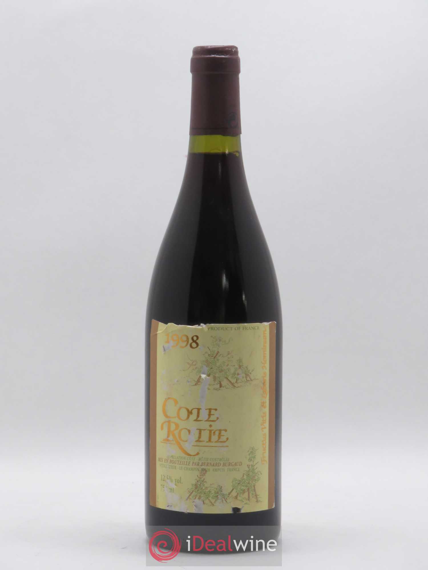 Côte-Rôtie Bernard Burgaud 1998 - Lot de 1 bouteille - 0