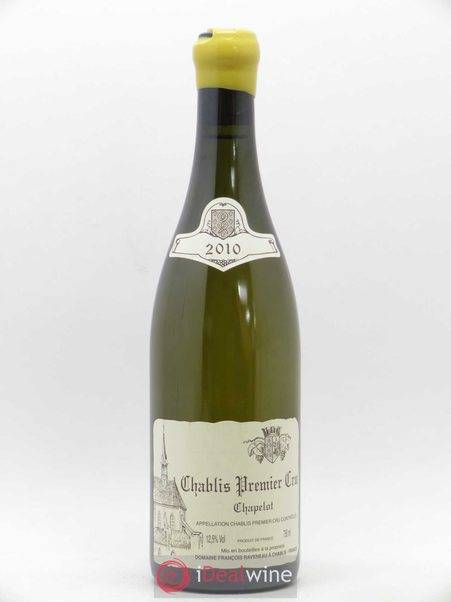 Chablis 1er Cru Chapelot Raveneau (Domaine) 2010 - Lot de 1 bouteille - 0