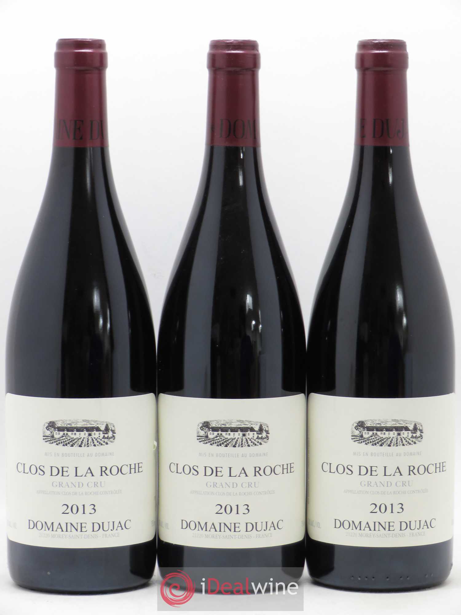 Clos de la Roche Grand Cru Dujac (Domaine) 2013 - Lot de 3 bouteilles - 0