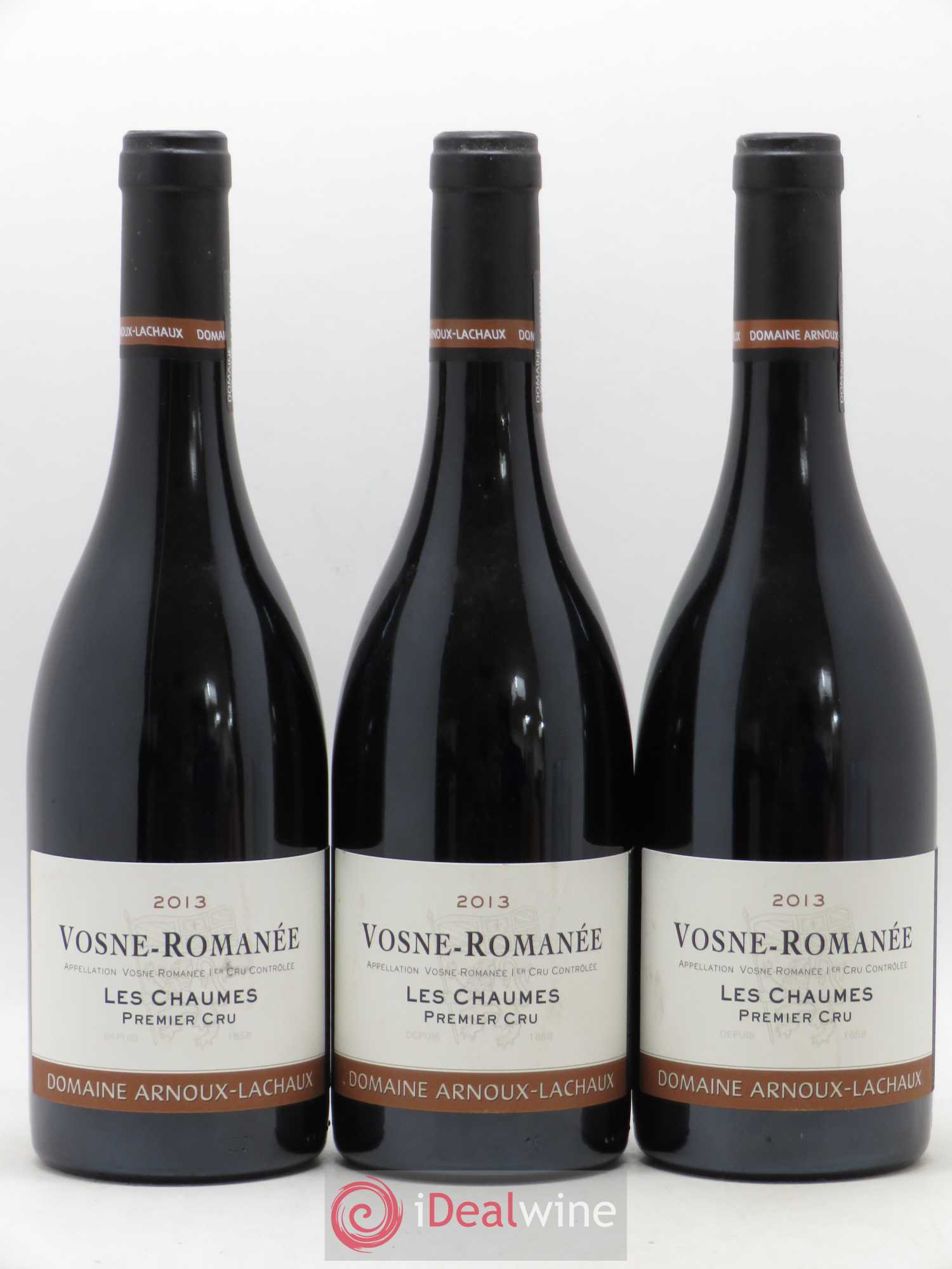 Vosne-Romanée 1er Cru Les Chaumes Arnoux-Lachaux (Domaine) 2013 - Lot de 3 bouteilles - 0