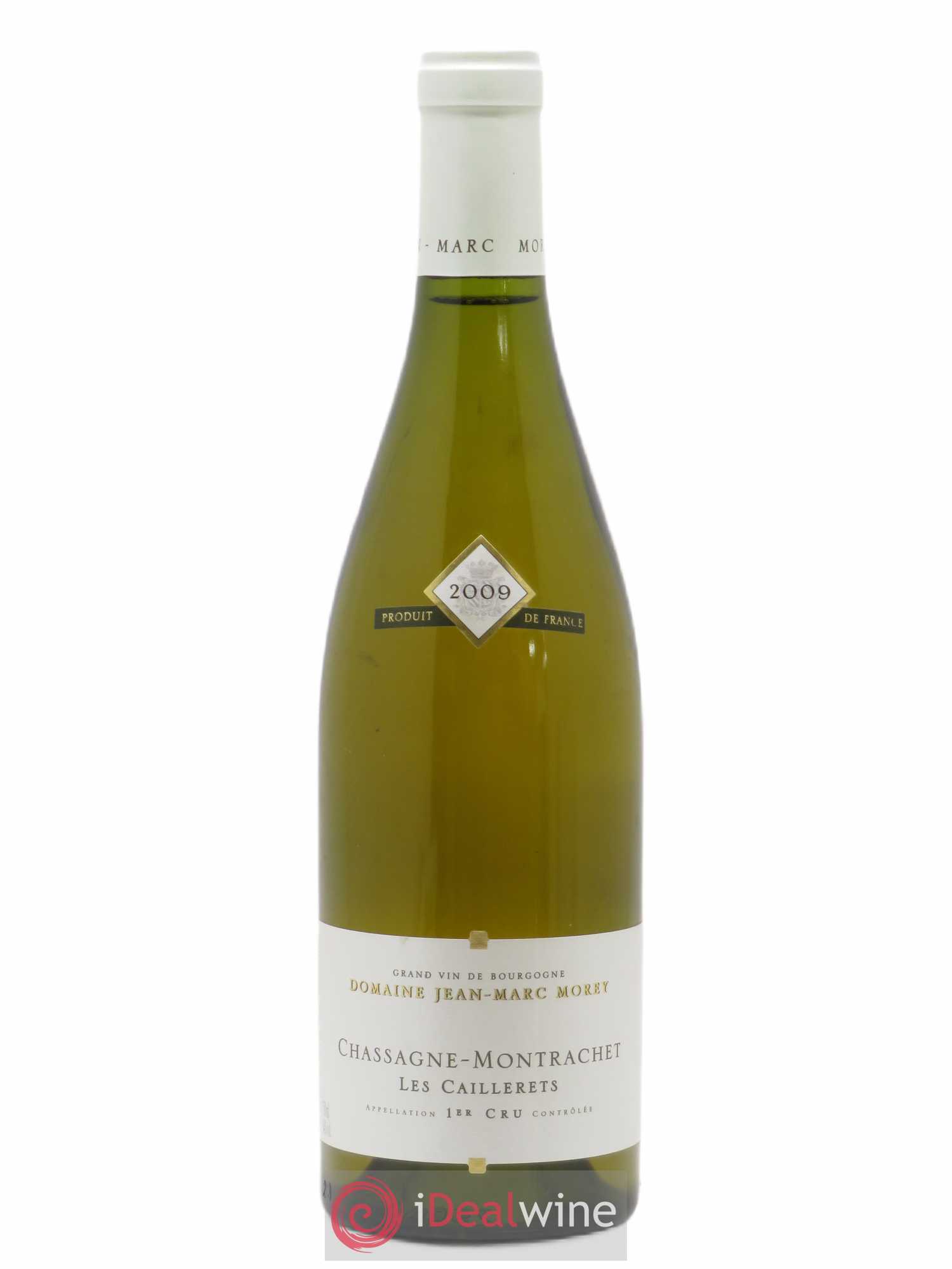 Chassagne-Montrachet 1er Cru Les Caillerets Jean Marc Morey (sans prix de réserve) 2009 - Posten von 1 Flasche - 0