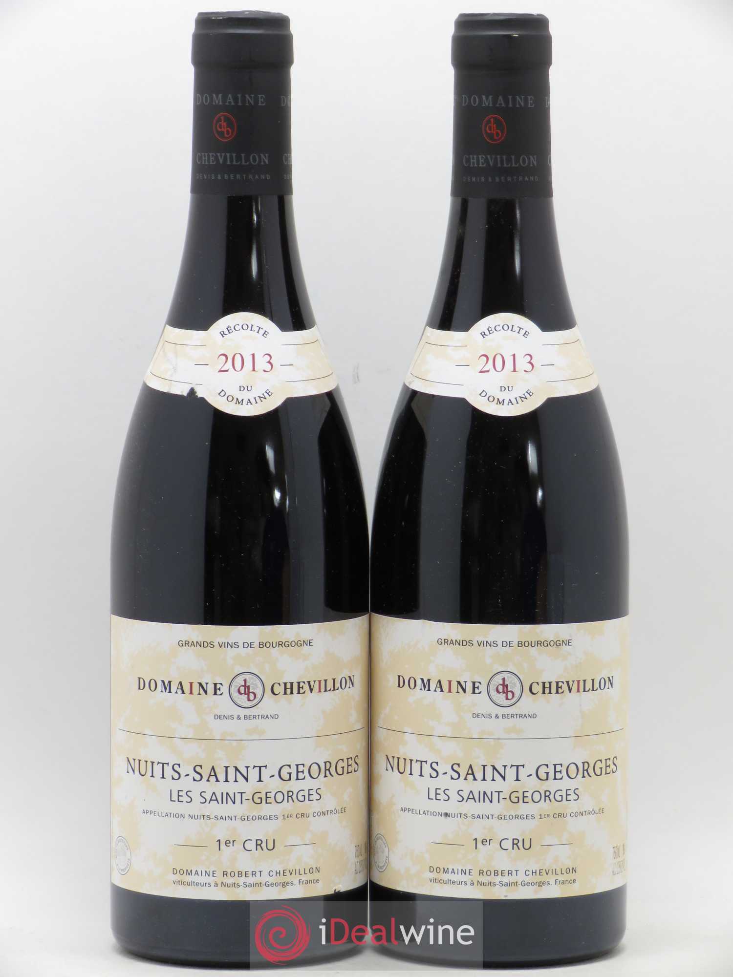 Nuits-Saint-Georges 1er Cru Les Saint Georges Robert Chevillon 2013 - Posten von 2 Flaschen - 0