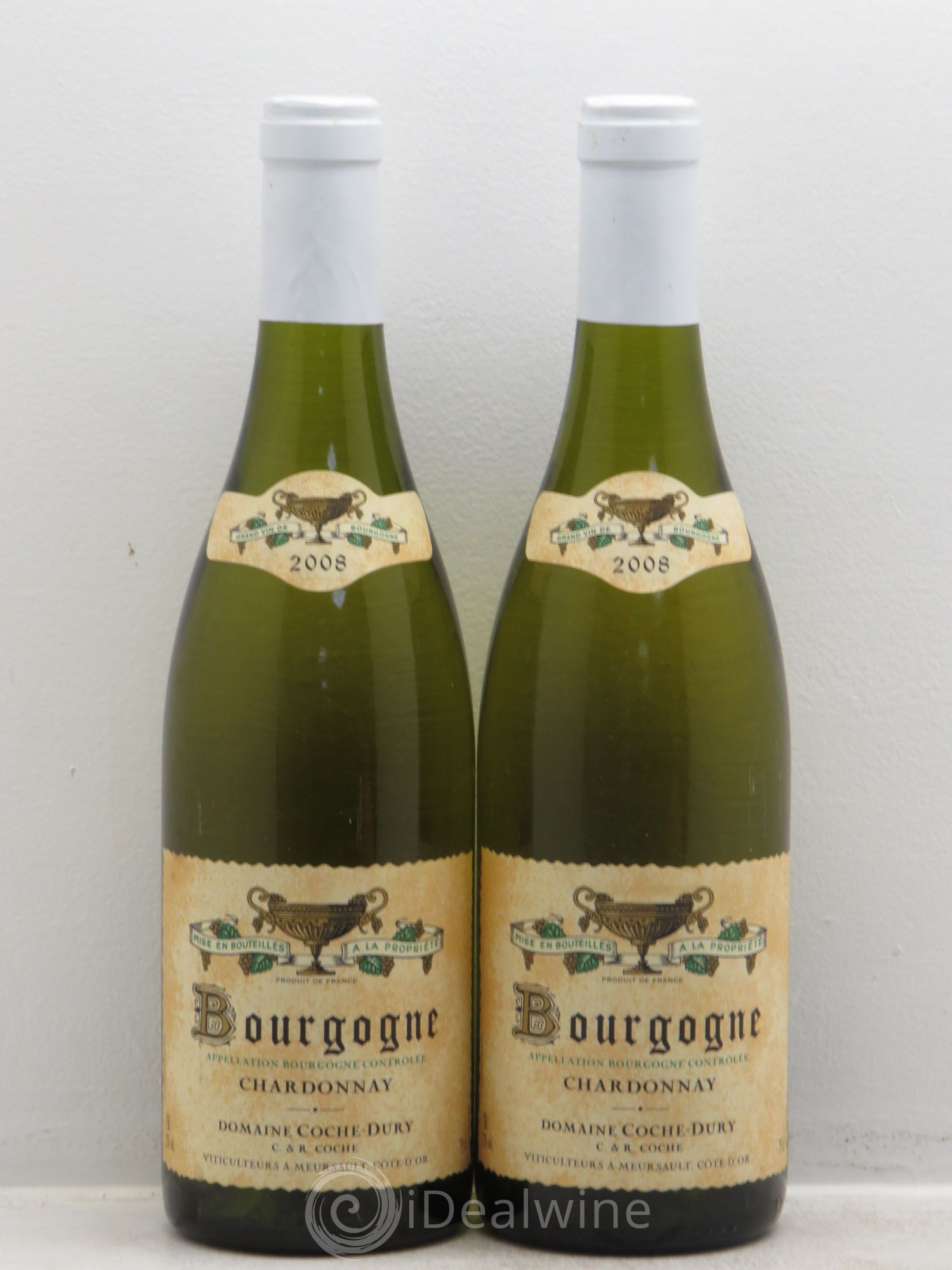 Bourgogne Coche Dury (Domaine) Chardonnay 2008 - Lot de 2 bouteilles - 0