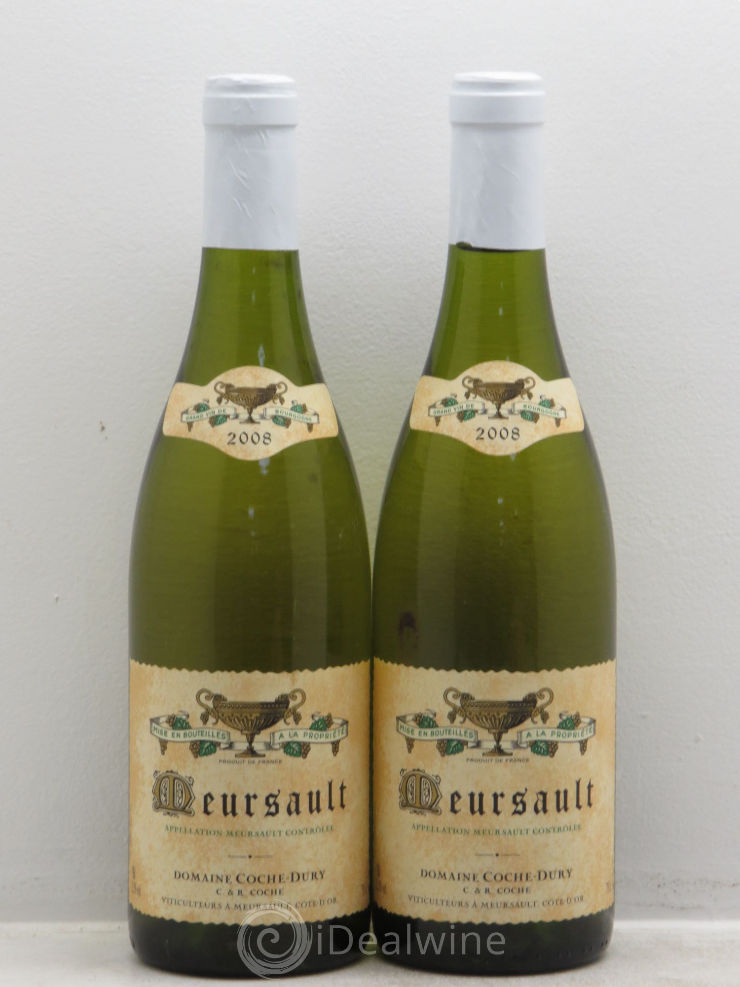 Meursault Coche Dury (Domaine) 2008 - Lot de 2 bouteilles - 0