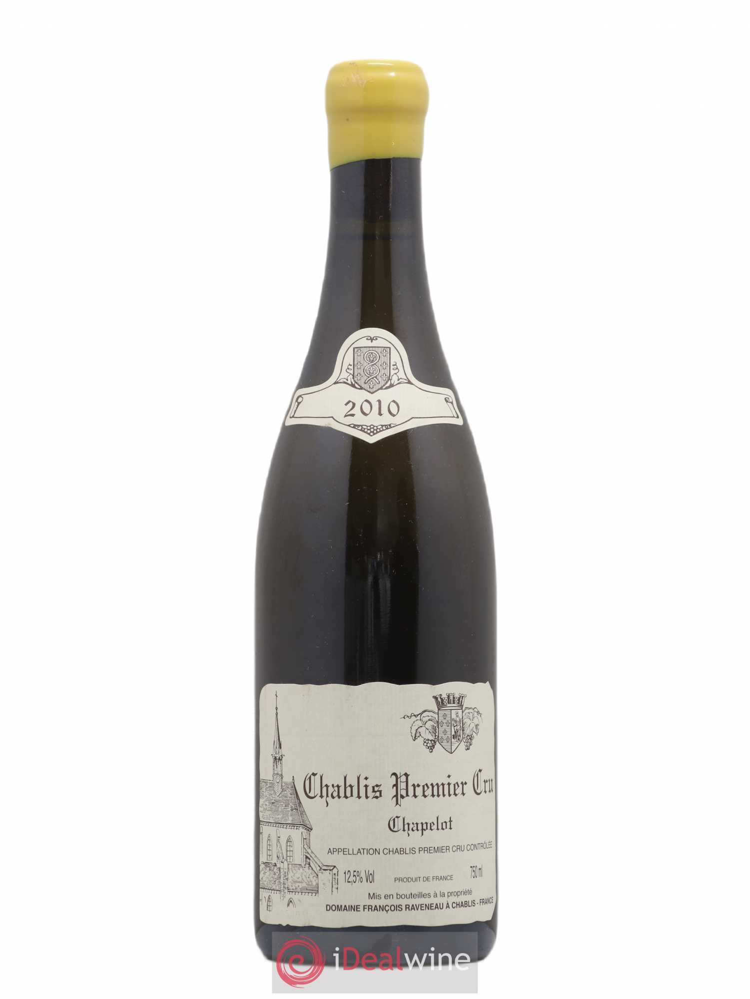 Chablis 1er Cru Chapelot Raveneau (Domaine) 2010 - Lot de 1 bouteille - 0