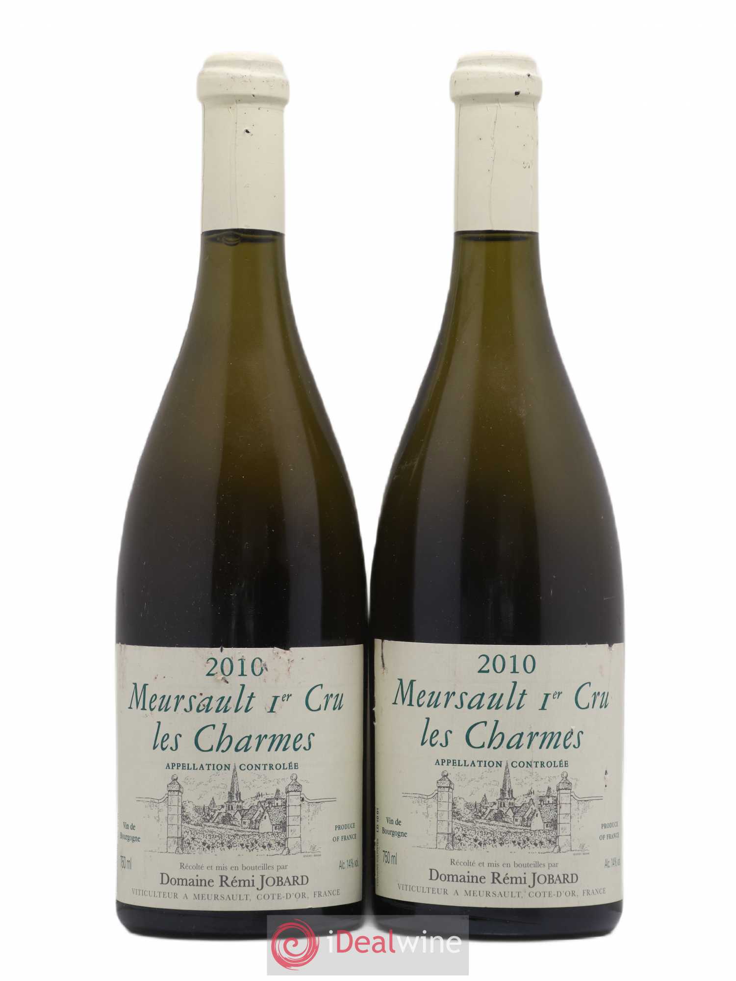 Meursault 1er Cru Les Charmes Rémi Jobard (Domaine) 2010 - Lot de 2 bouteilles - 0