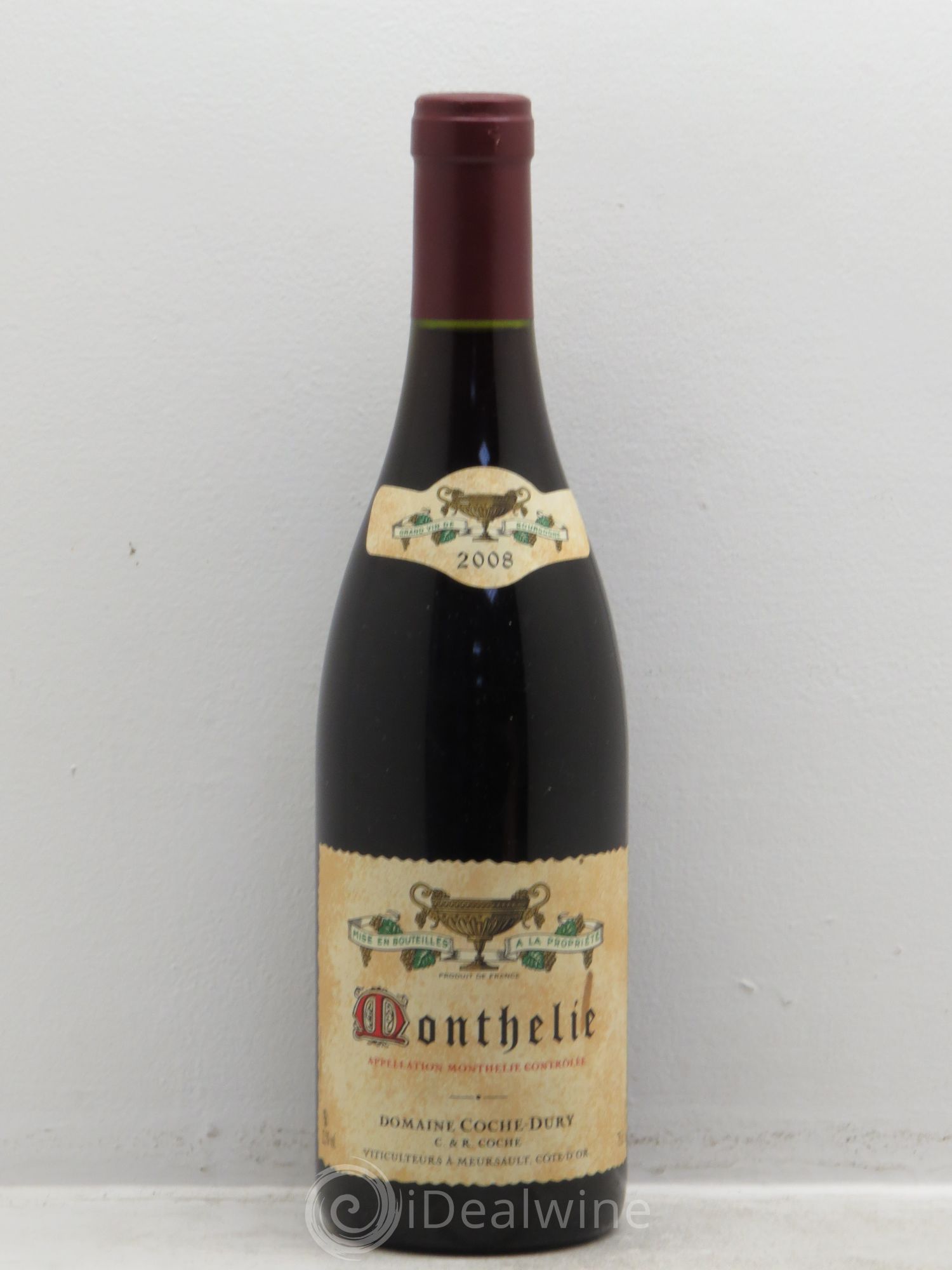 Monthélie Coche Dury (Domaine) 2008 - Lot de 1 bouteille - 0