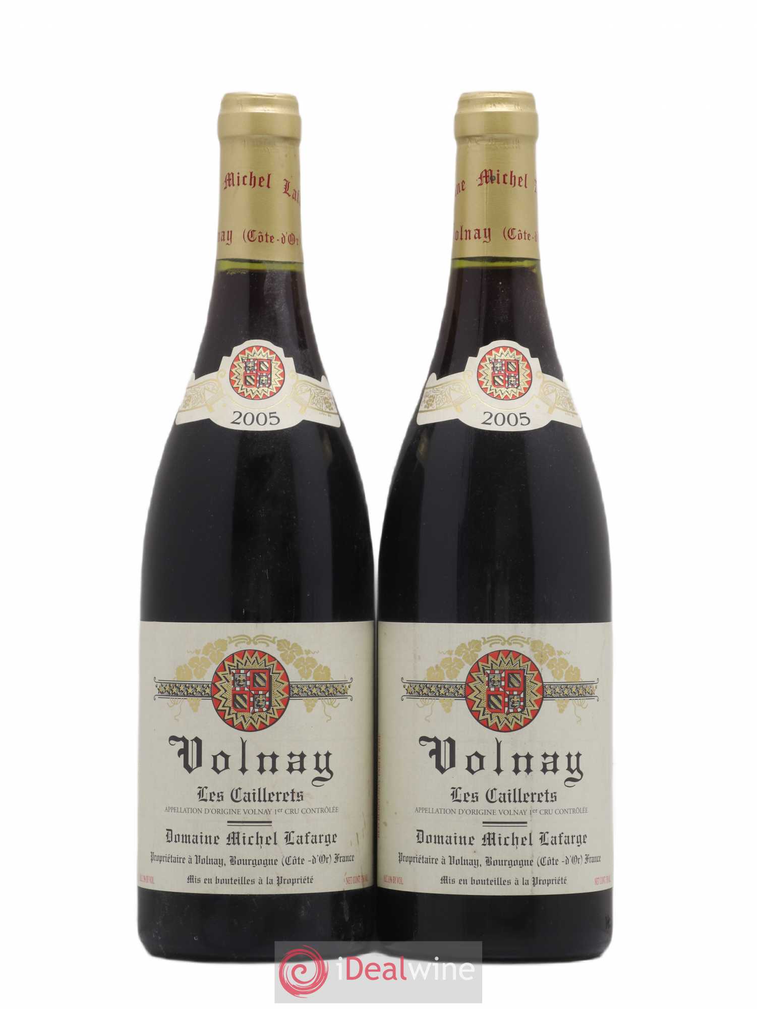 Volnay 1er Cru Les Caillerets Lafarge (Domaine) 2005 - Lot de 2 bouteilles - 0