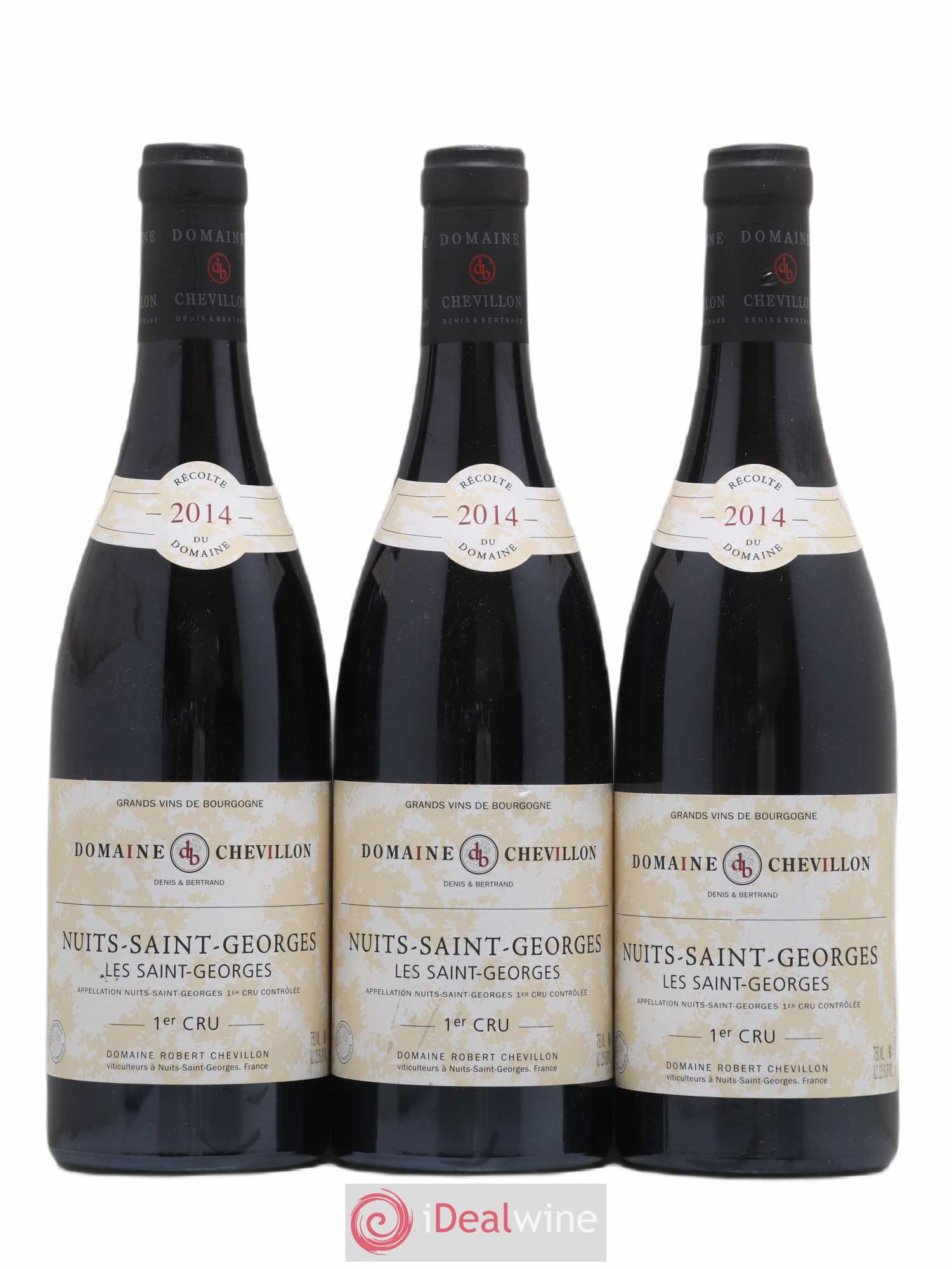 Nuits-Saint-Georges 1er Cru Les Saint Georges Robert Chevillon 2014 - Lot de 3 bouteilles - 0