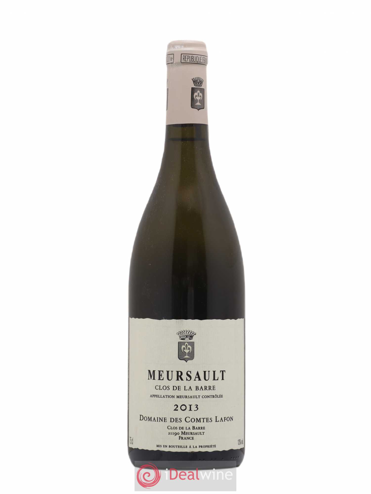 Meursault Clos de la Barre Comtes Lafon (Domaine des) 2013 - Lot de 1 bouteille - 0