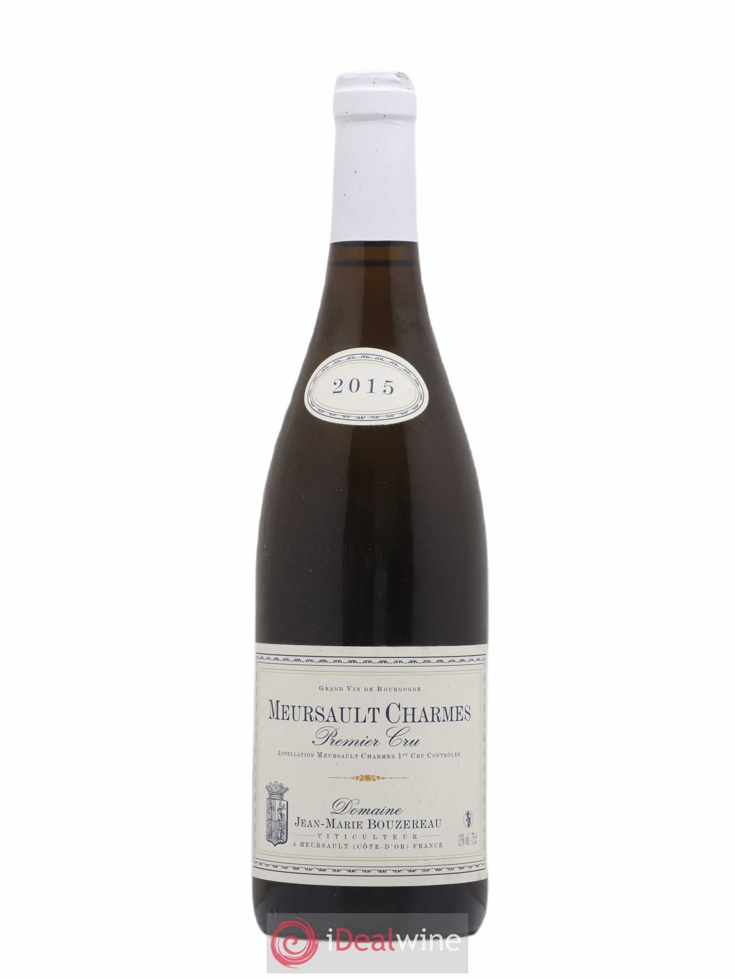 Meursault 1er Cru Charmes Jean Marie Bouzereau 2015 - Posten von 1 Flasche - 0