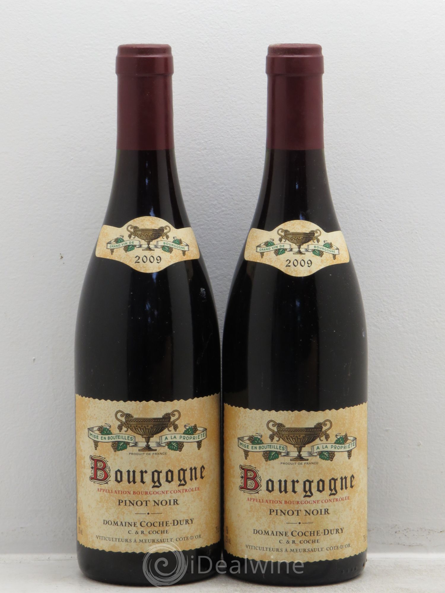 Bourgogne Coche Dury (Domaine) Pinot Noir 2009 - Lot de 2 bouteilles - 0