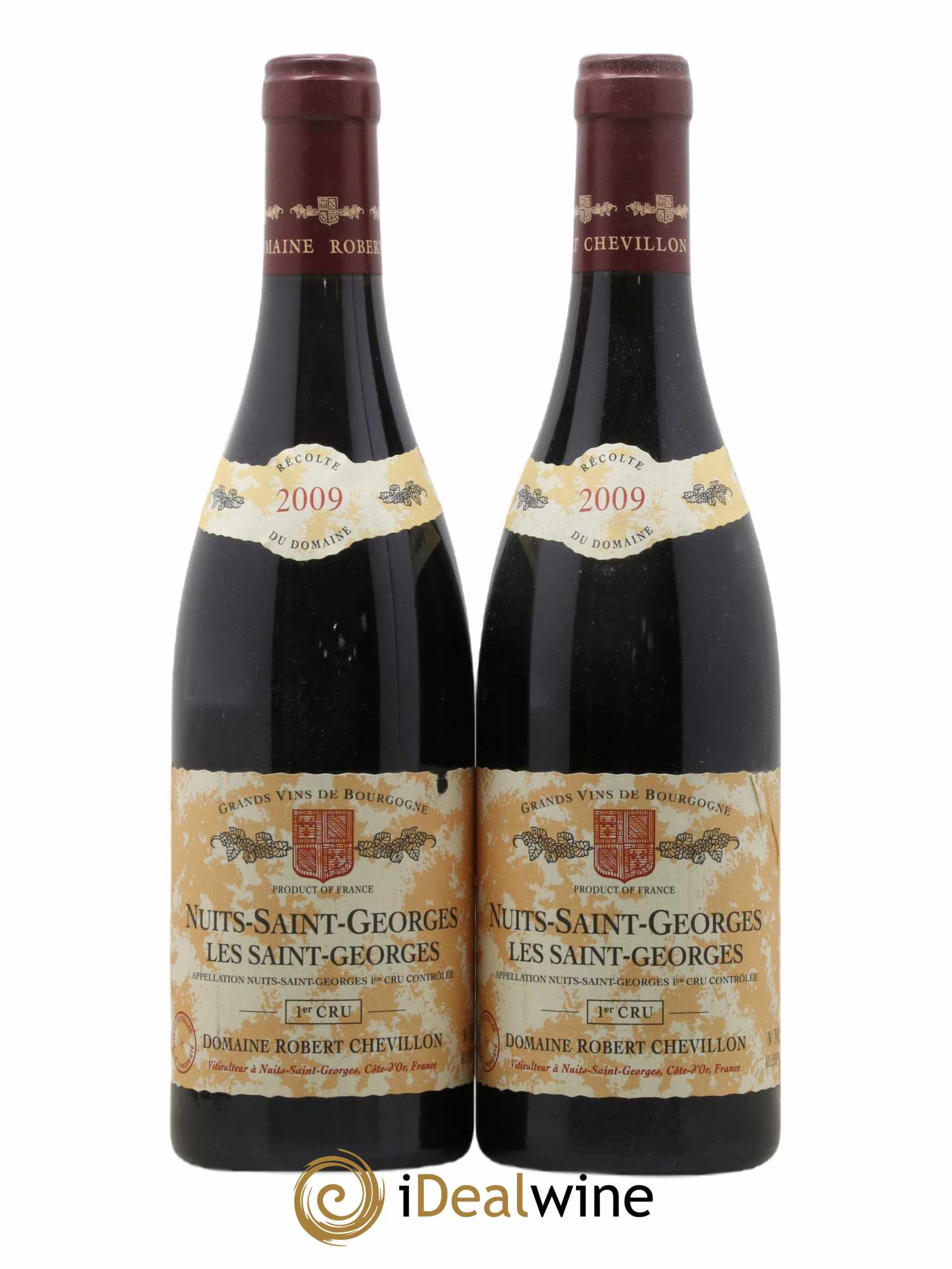Nuits-Saint-Georges 1er Cru Les Saint Georges Robert Chevillon 2009 - Lot de 2 bouteilles - 0