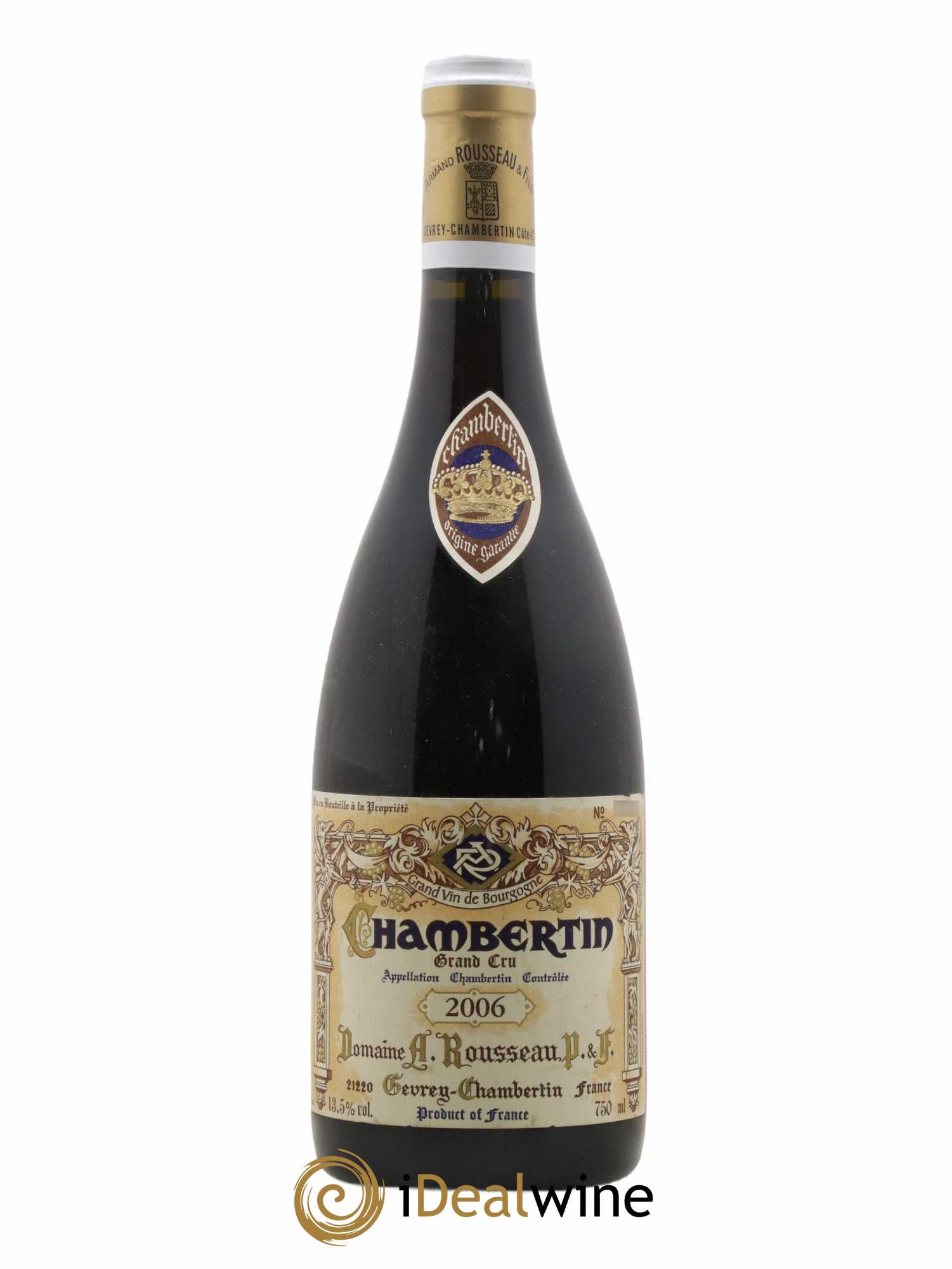 Chambertin Grand Cru Armand Rousseau (Domaine) 2006 - Lot de 1 bouteille - 0