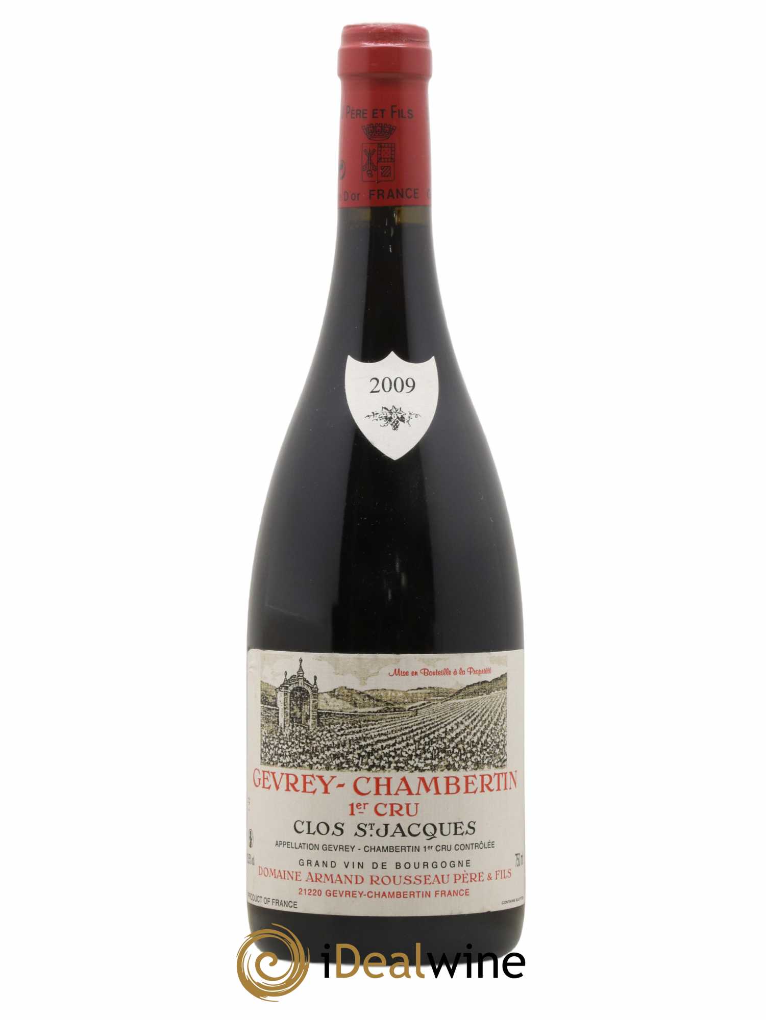 Gevrey-Chambertin 1er Cru Clos Saint-Jacques Armand Rousseau (Domaine) 2009 - Lot de 1 bouteille - 0