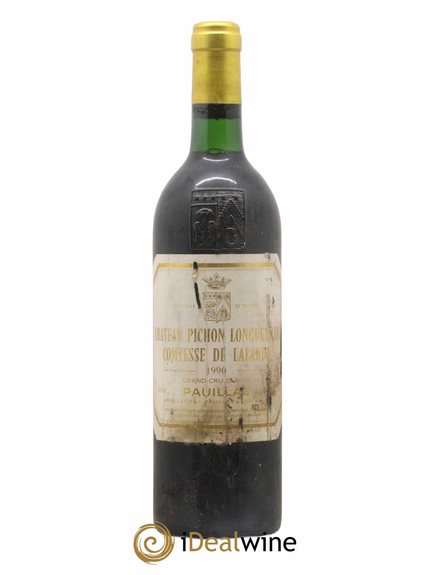 Château Pichon Longueville Comtesse de Lalande 2ème Grand Cru Classé 1990 - Lot de 1 bouteille - 0