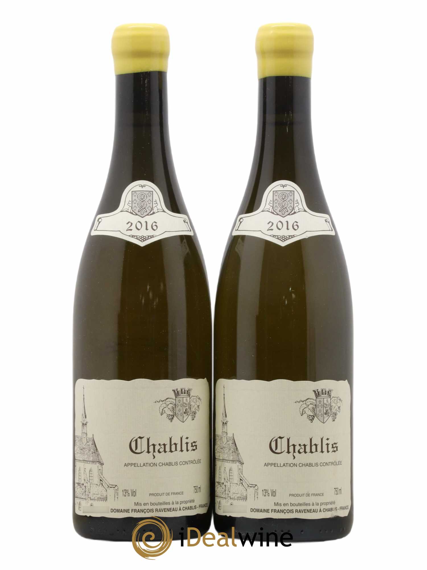 Chablis Raveneau (Domaine) 2016 - Lot de 2 bouteilles - 0
