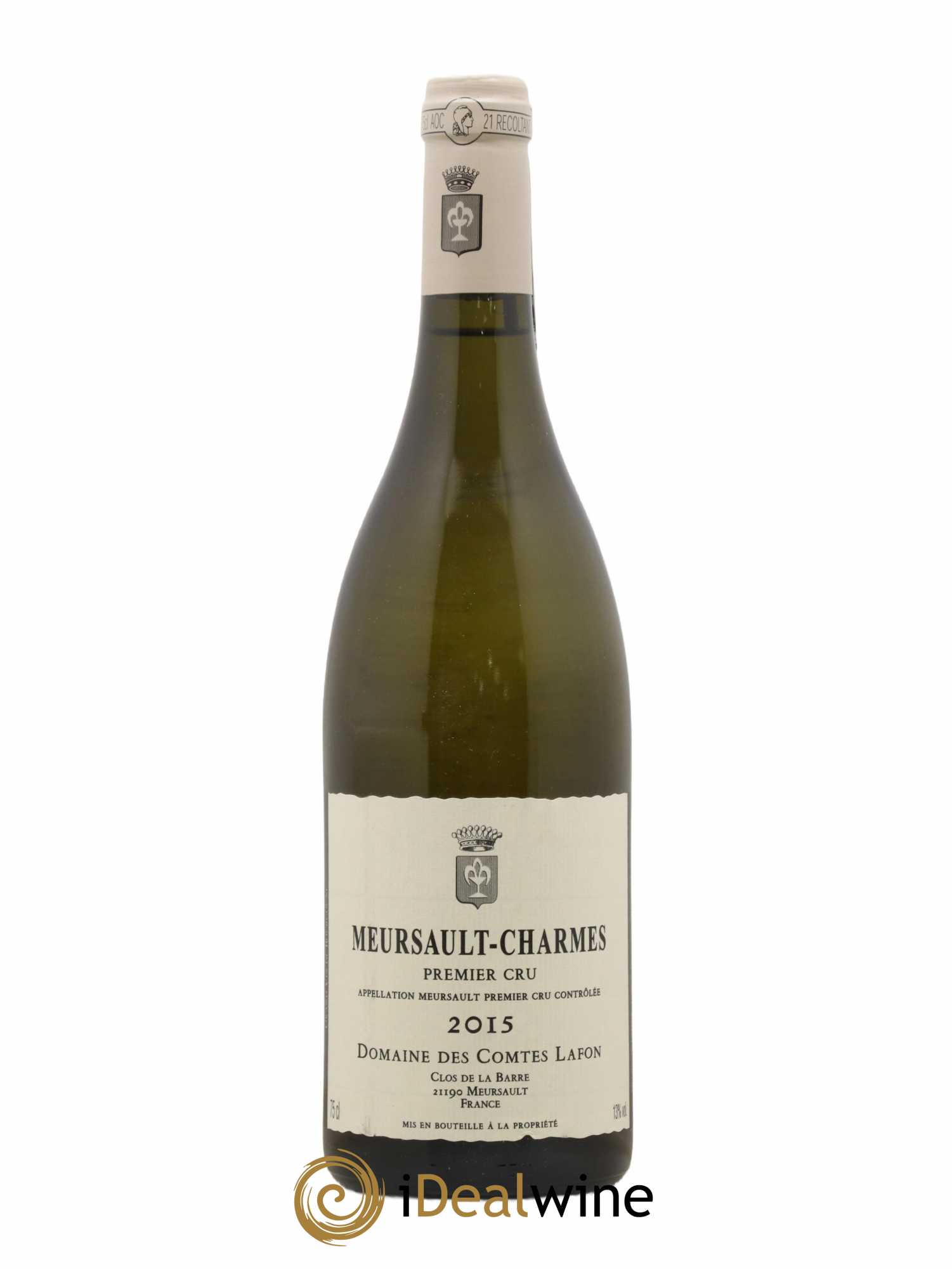 Meursault 1er Cru Charmes Comtes Lafon (Domaine des) 2015 - Lot de 1 bouteille - 0