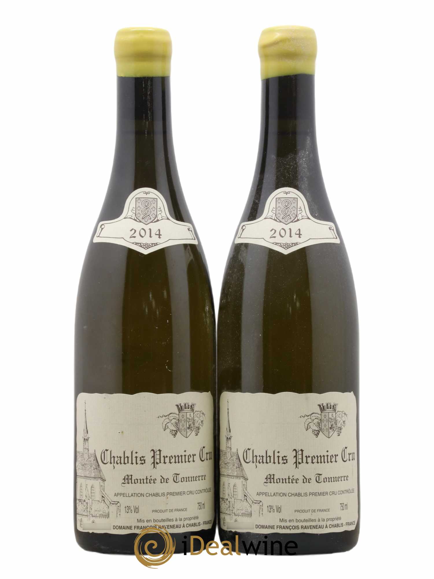 Chablis 1er Cru Montée de Tonnerre Raveneau (Domaine) 2014 - Lot de 2 bouteilles - 0
