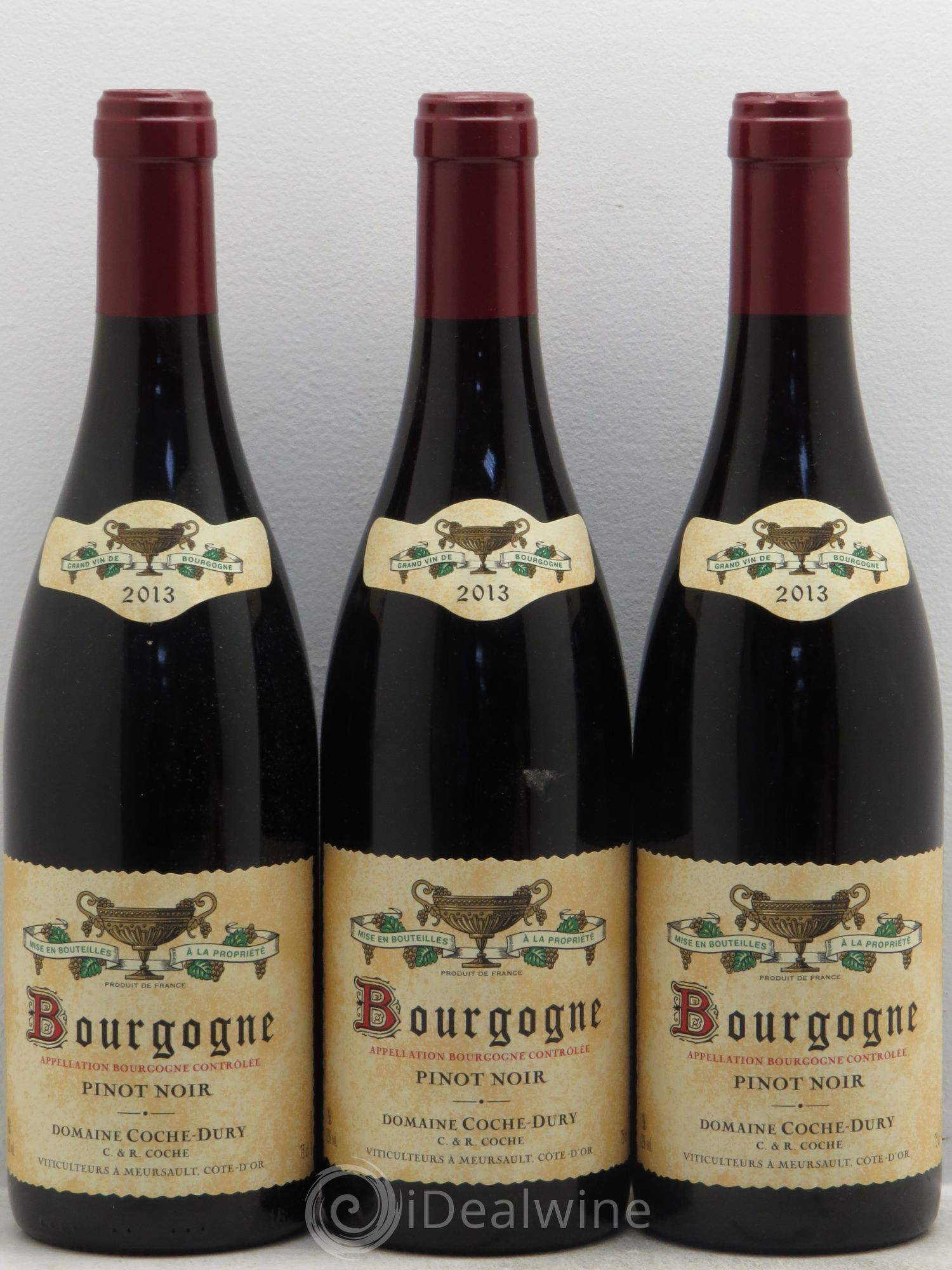 Bourgogne Coche Dury (Domaine) Pinot Noir 2013 - Lot de 3 bouteilles - 0
