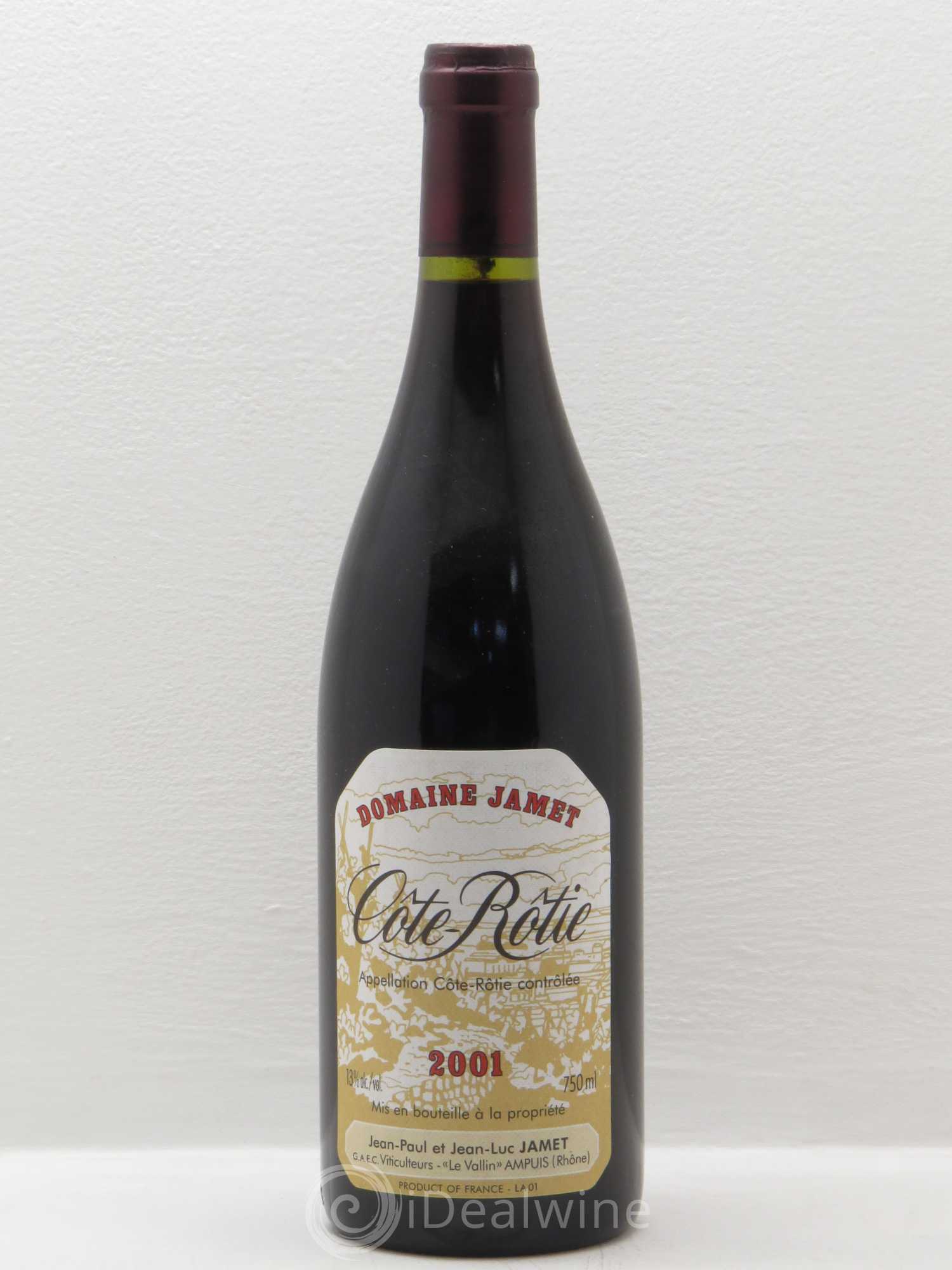 Côte-Rôtie Jamet (Domaine) 2001 - Lot de 1 bouteille - 0
