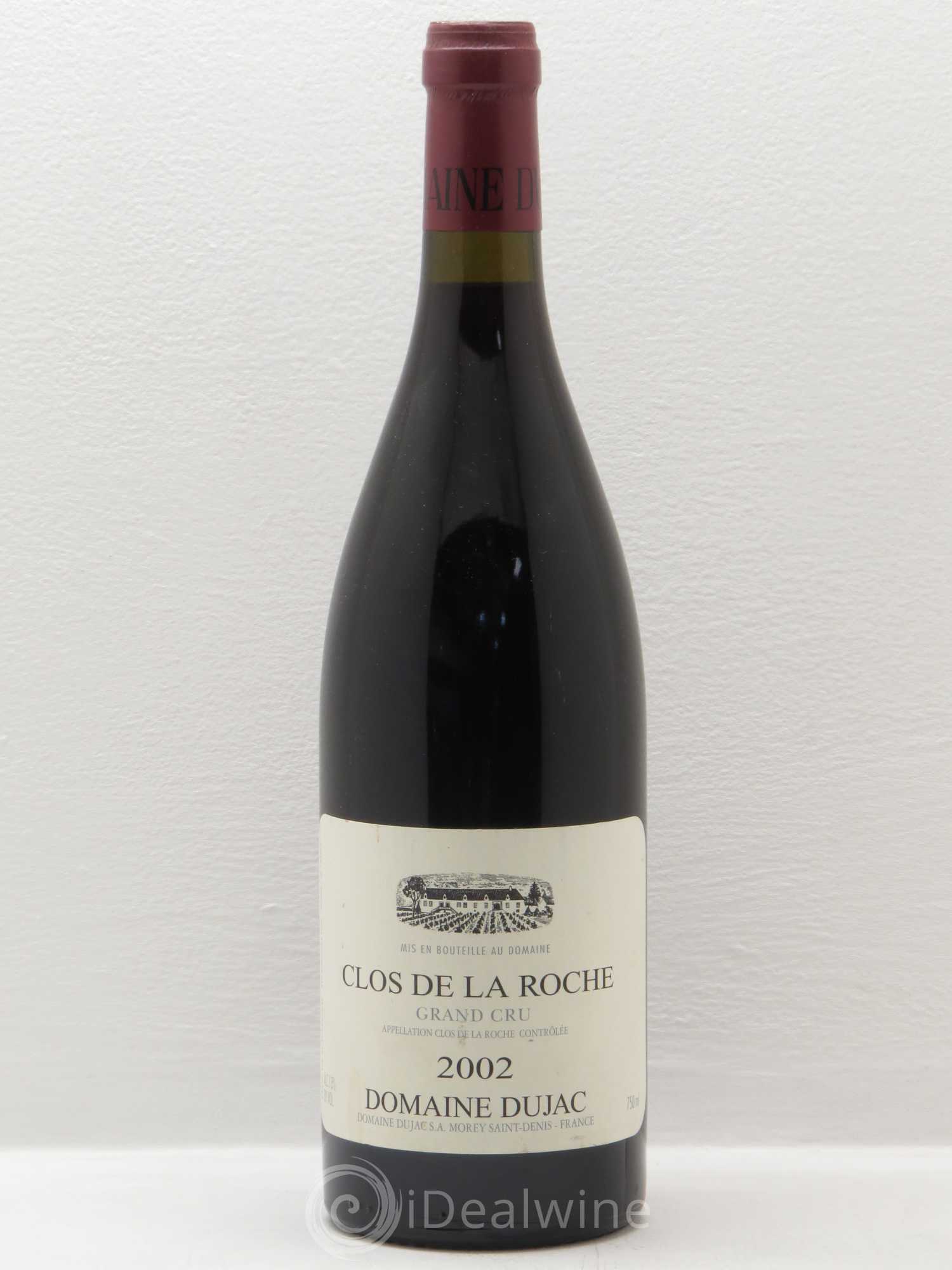 Clos de la Roche Grand Cru Dujac (Domaine) 2002 - Lot de 1 bouteille - 0