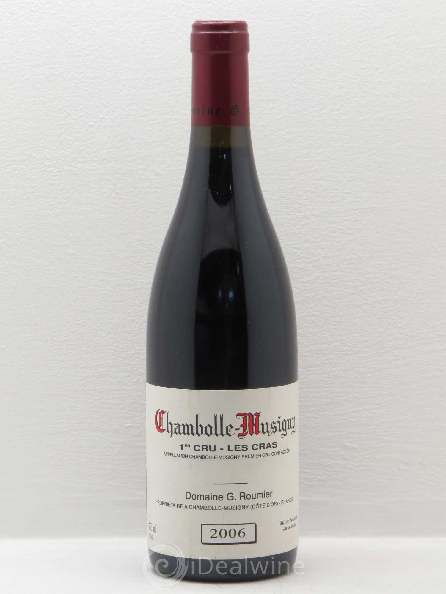 Chambolle-Musigny 1er Cru Les Cras Georges Roumier (Domaine) 2006 - Lot de 1 bouteille - 0