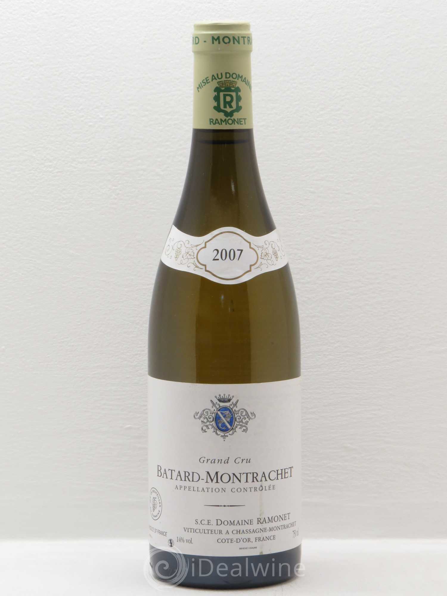 Bâtard-Montrachet Grand Cru Ramonet (Domaine) 2007 - Lot de 1 bouteille - 0
