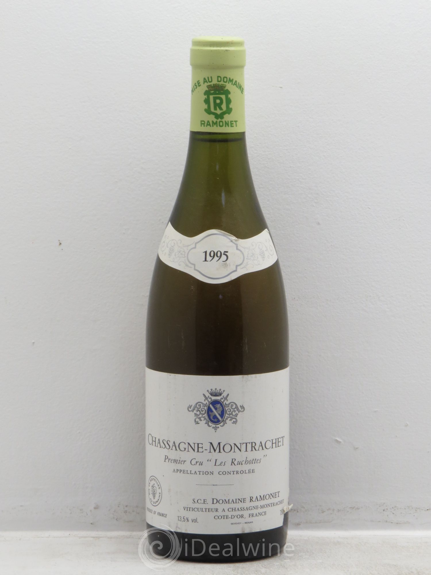 Chassagne-Montrachet 1er Cru Les Ruchottes Ramonet (Domaine) 1995 - Lot de 1 bouteille - 0