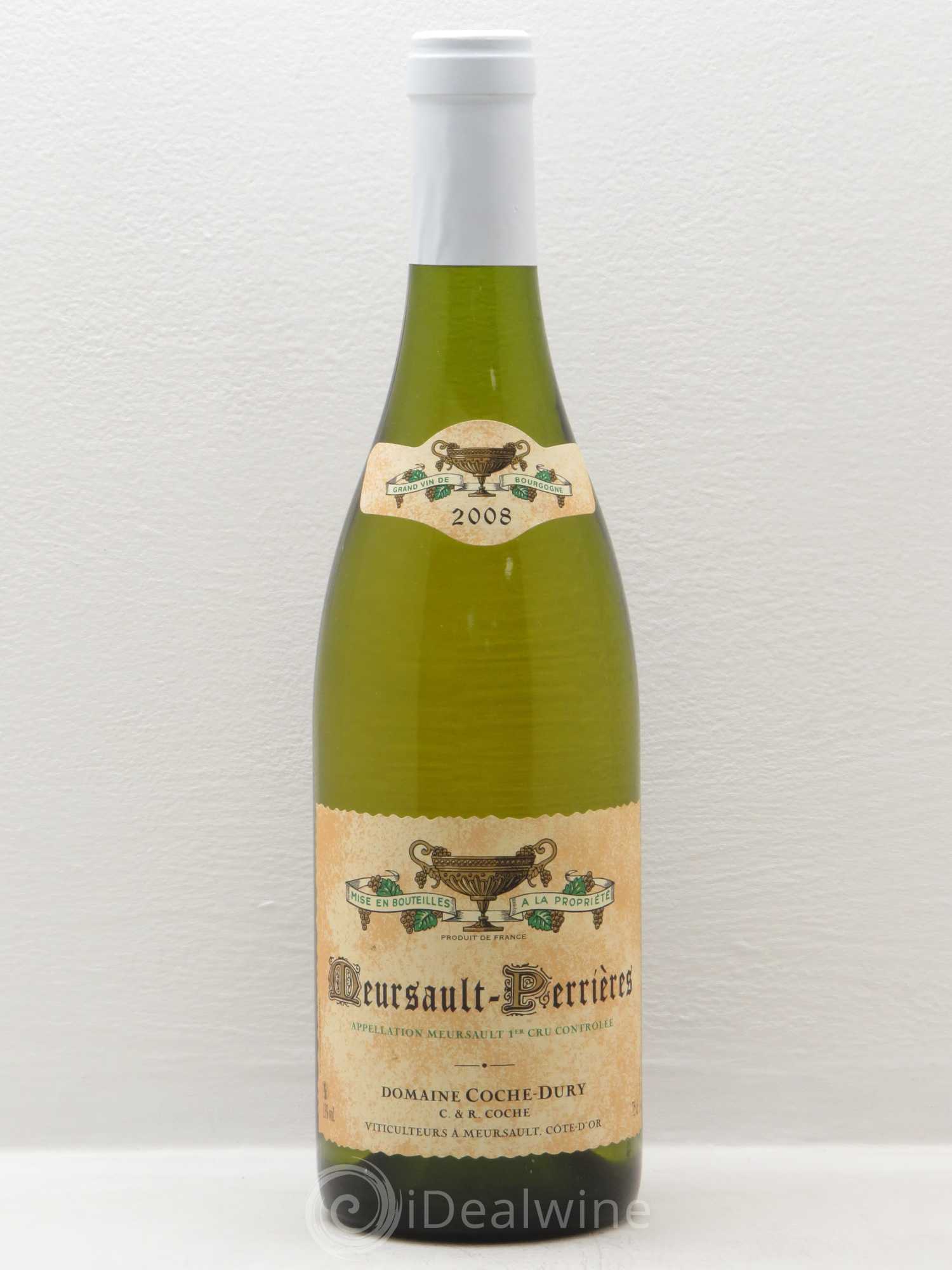 Meursault 1er Cru Perrières Coche Dury (Domaine) 2008 - Lot de 1 bouteille - 0