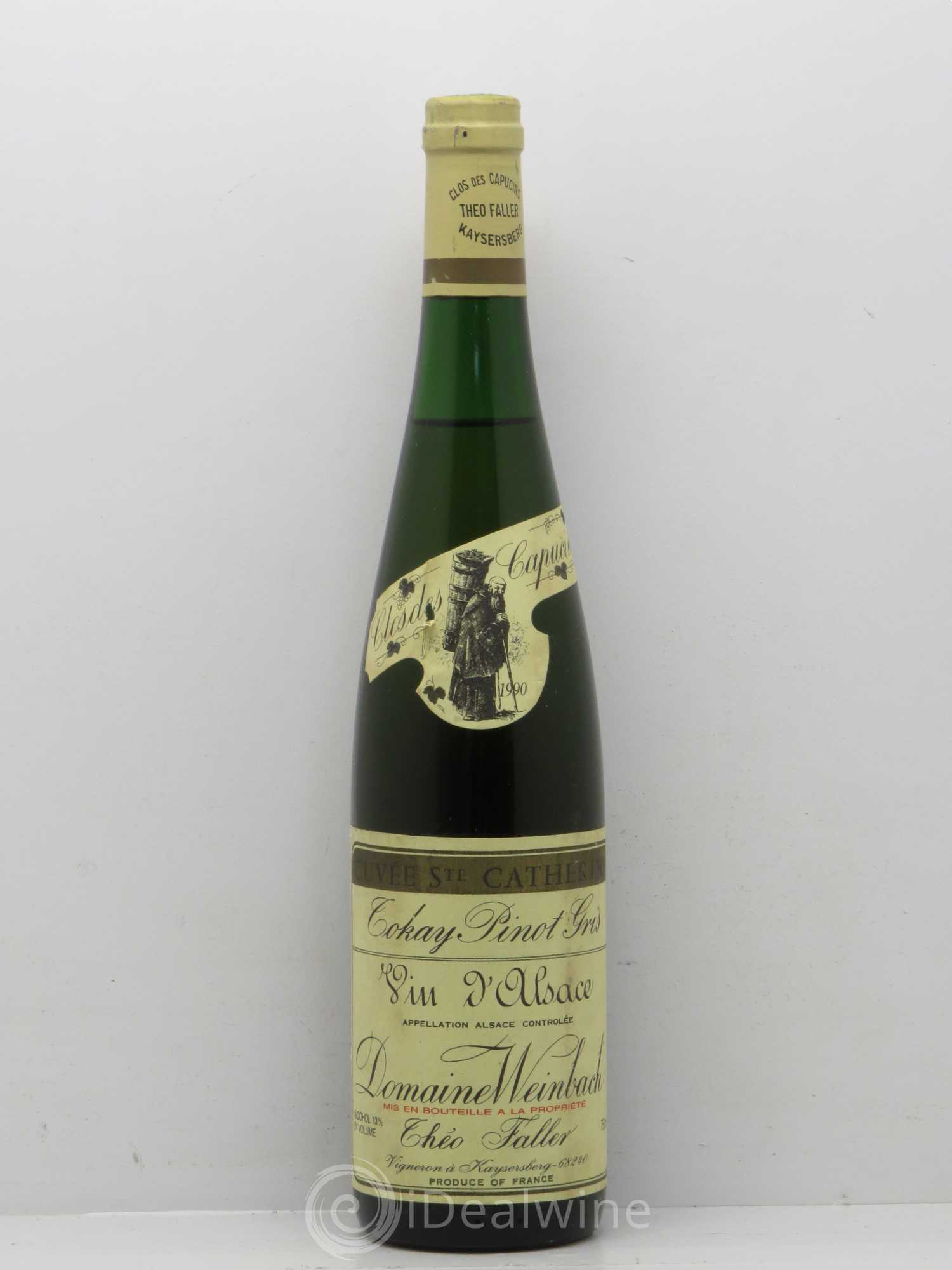 Pinot Gris Cuvée Sainte Catherine Domaine Faller 1990 - Posten von 1 Flasche - 0