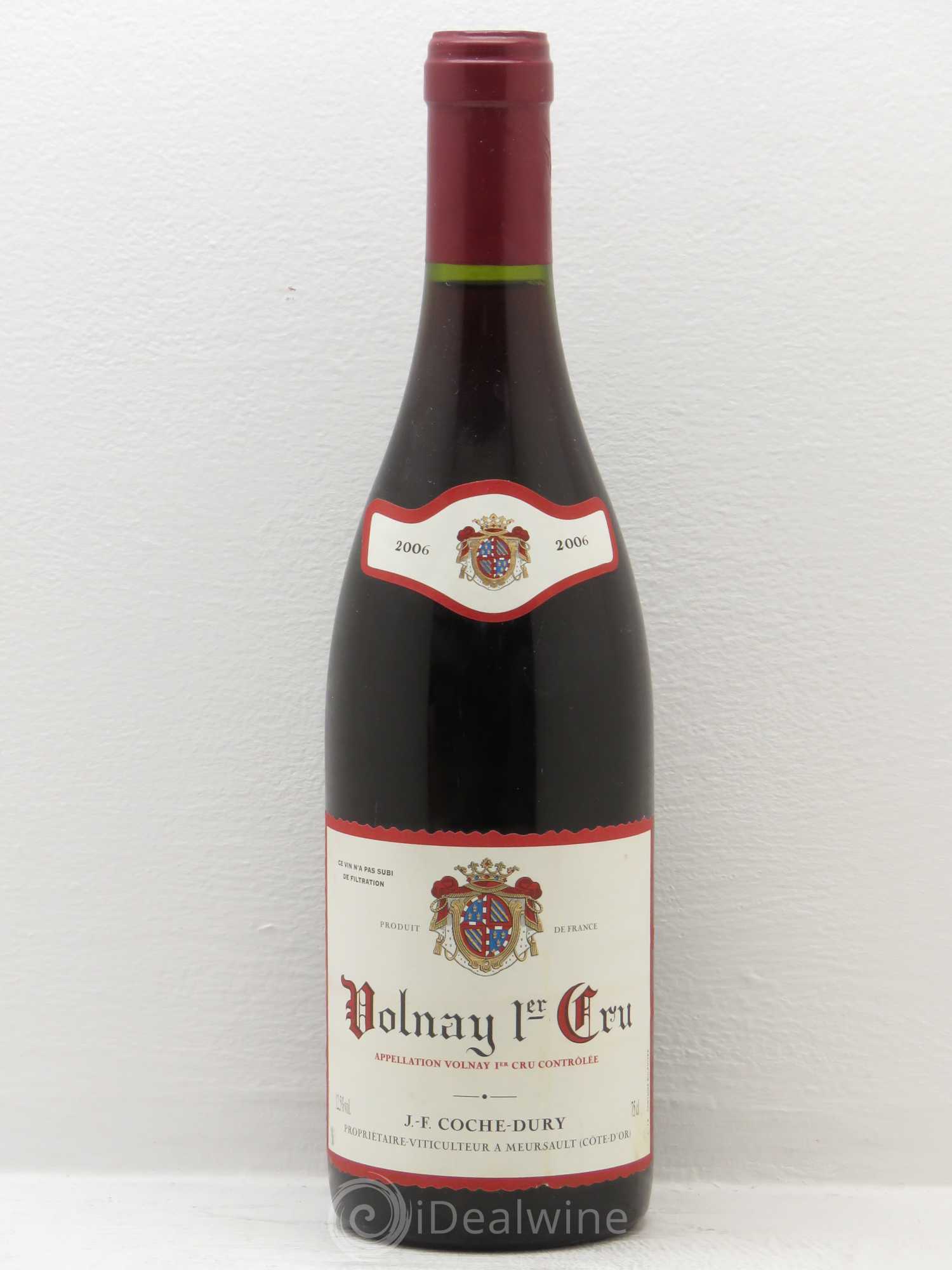 Volnay 1er Cru Coche Dury (Domaine) 2006 - Lot de 1 bouteille - 0