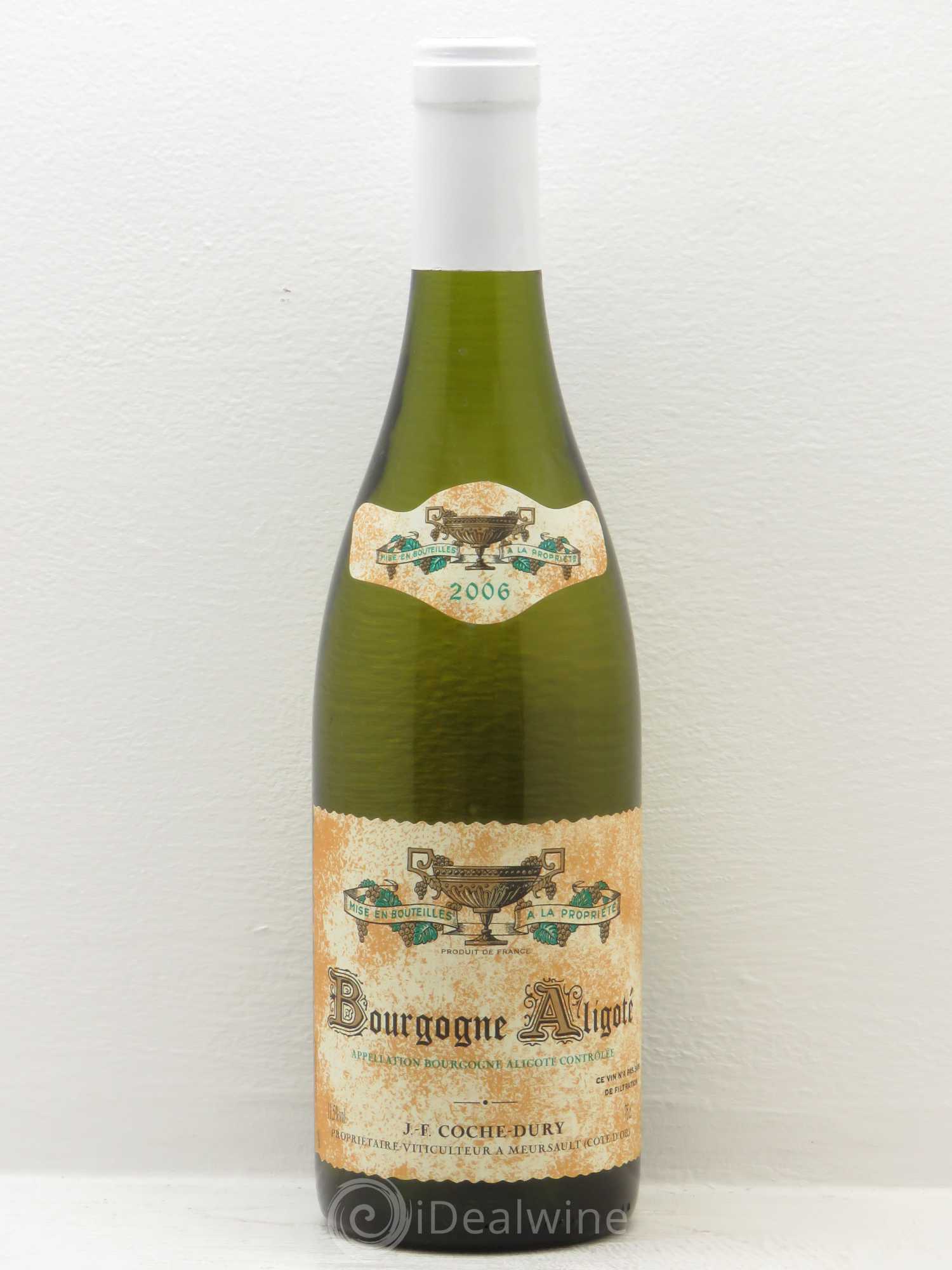 Bourgogne Aligoté Coche Dury (Domaine) 2006 - Lot de 1 bouteille - 0