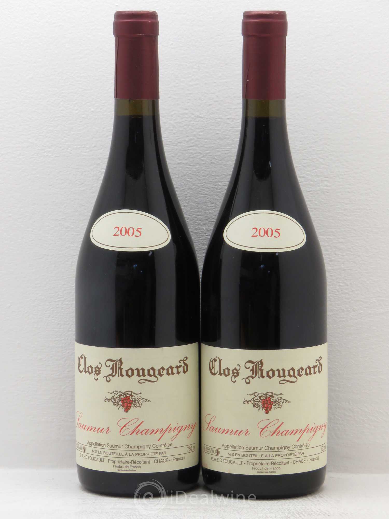 Saumur-Champigny Clos Rougeard 2005 - Posten von 2 Flaschen - 0