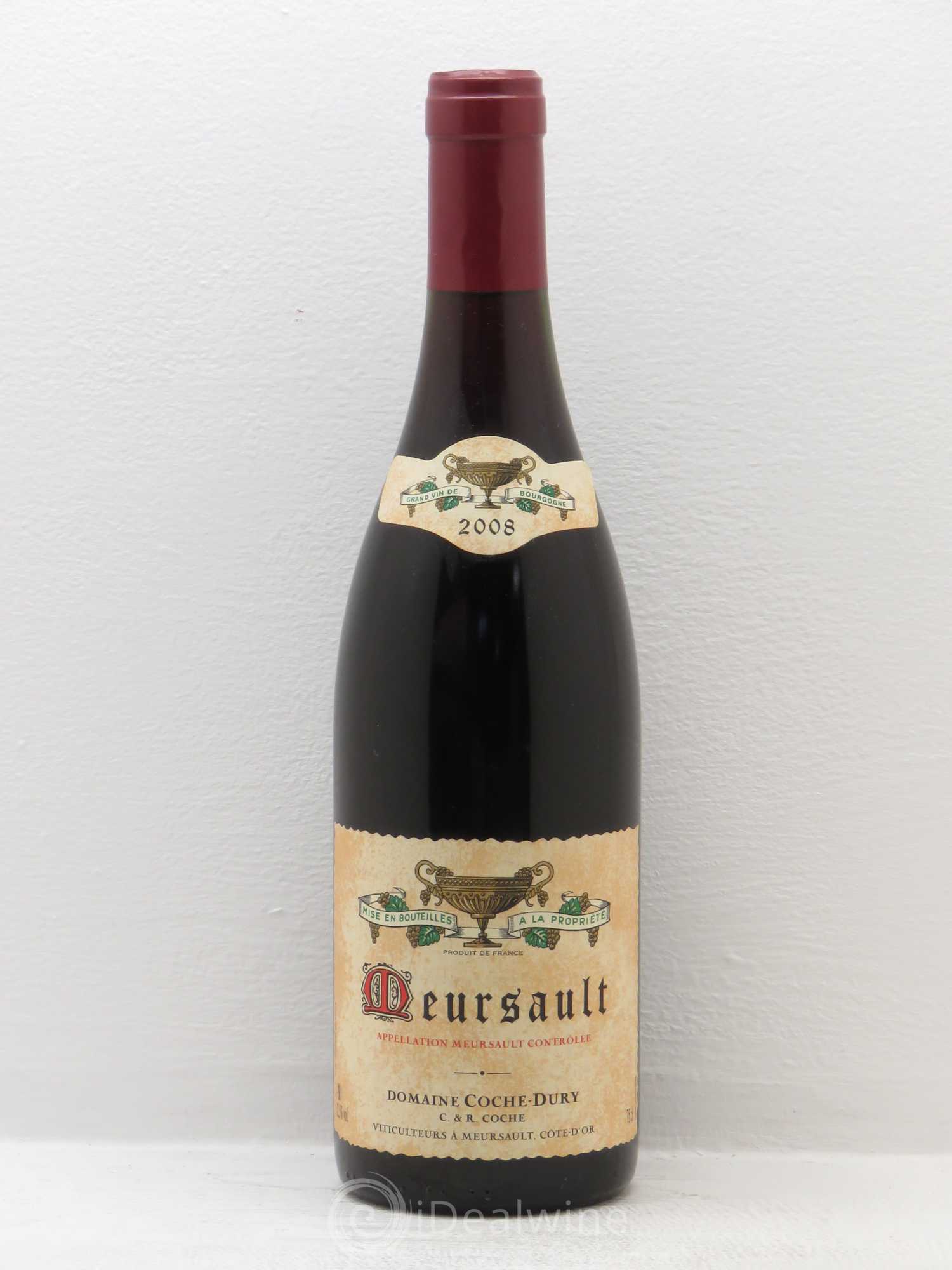 Meursault Coche Dury (Domaine) 2008 - Lot de 6 bouteilles - 0