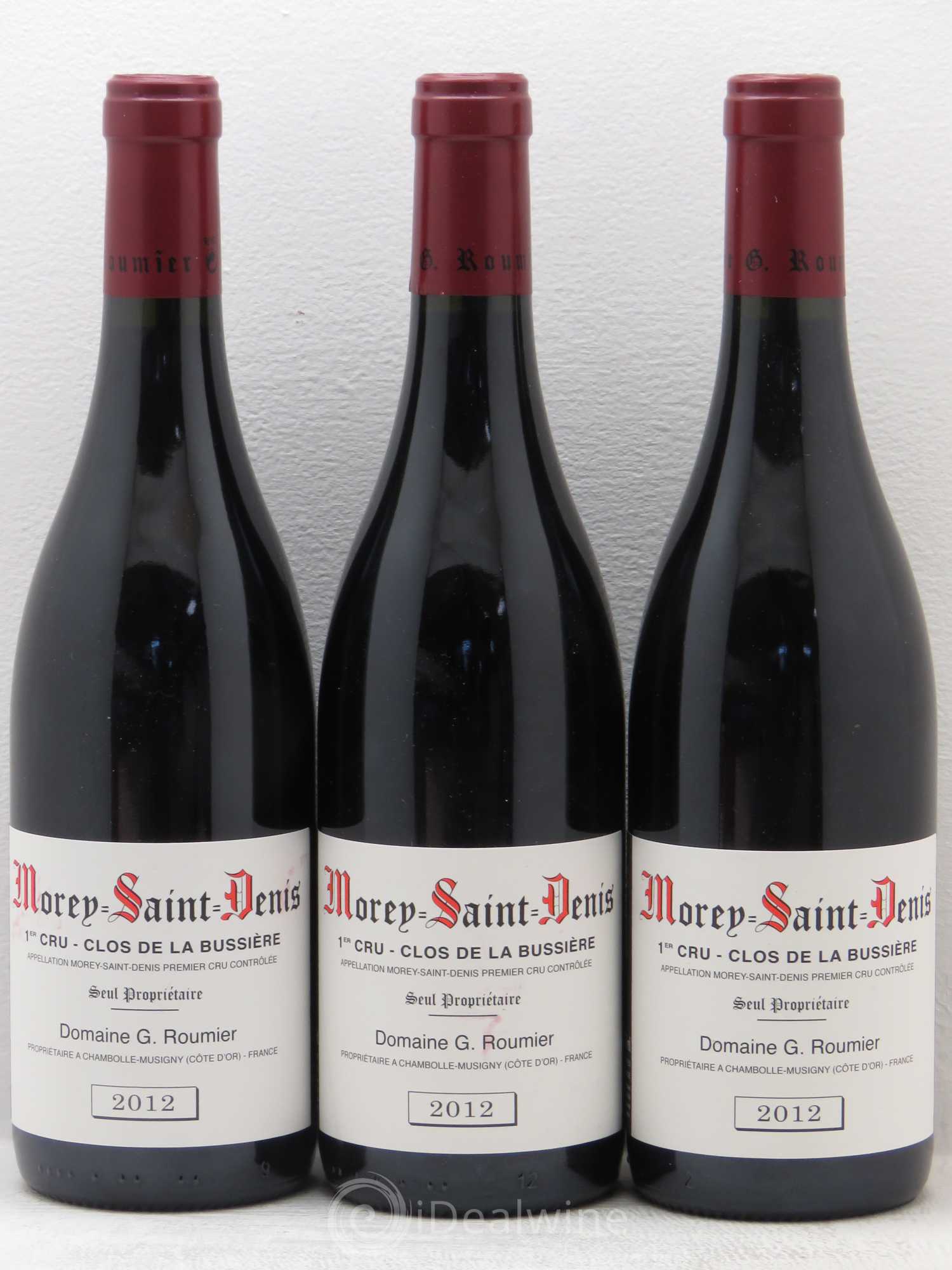 Morey-Saint-Denis 1er Cru Clos de la Bussière Georges Roumier (Domaine) 2012 - Lot de 3 bouteilles - 0