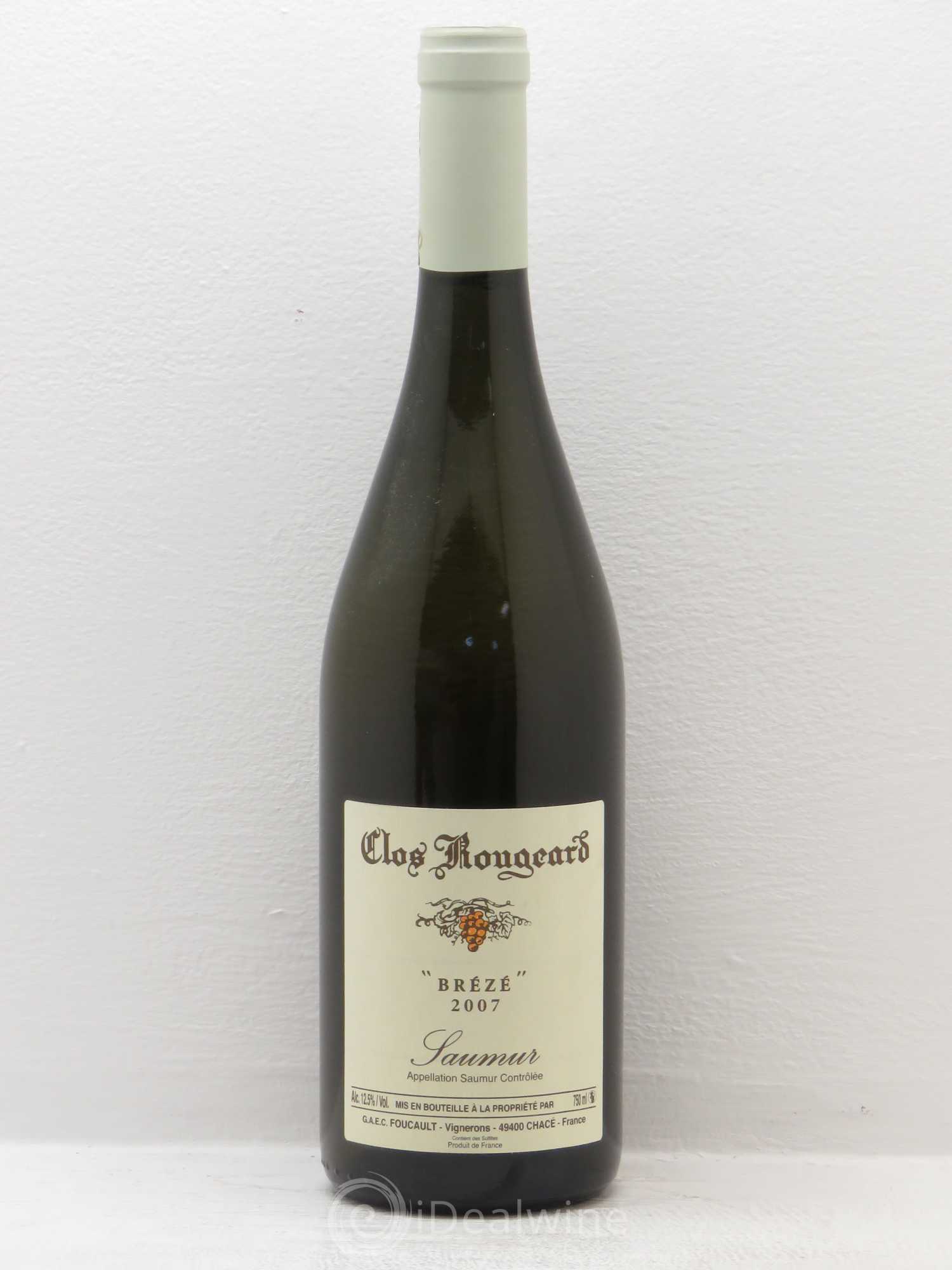 Saumur Brézé Clos Rougeard 2007 - Posten von 1 Flasche - 0