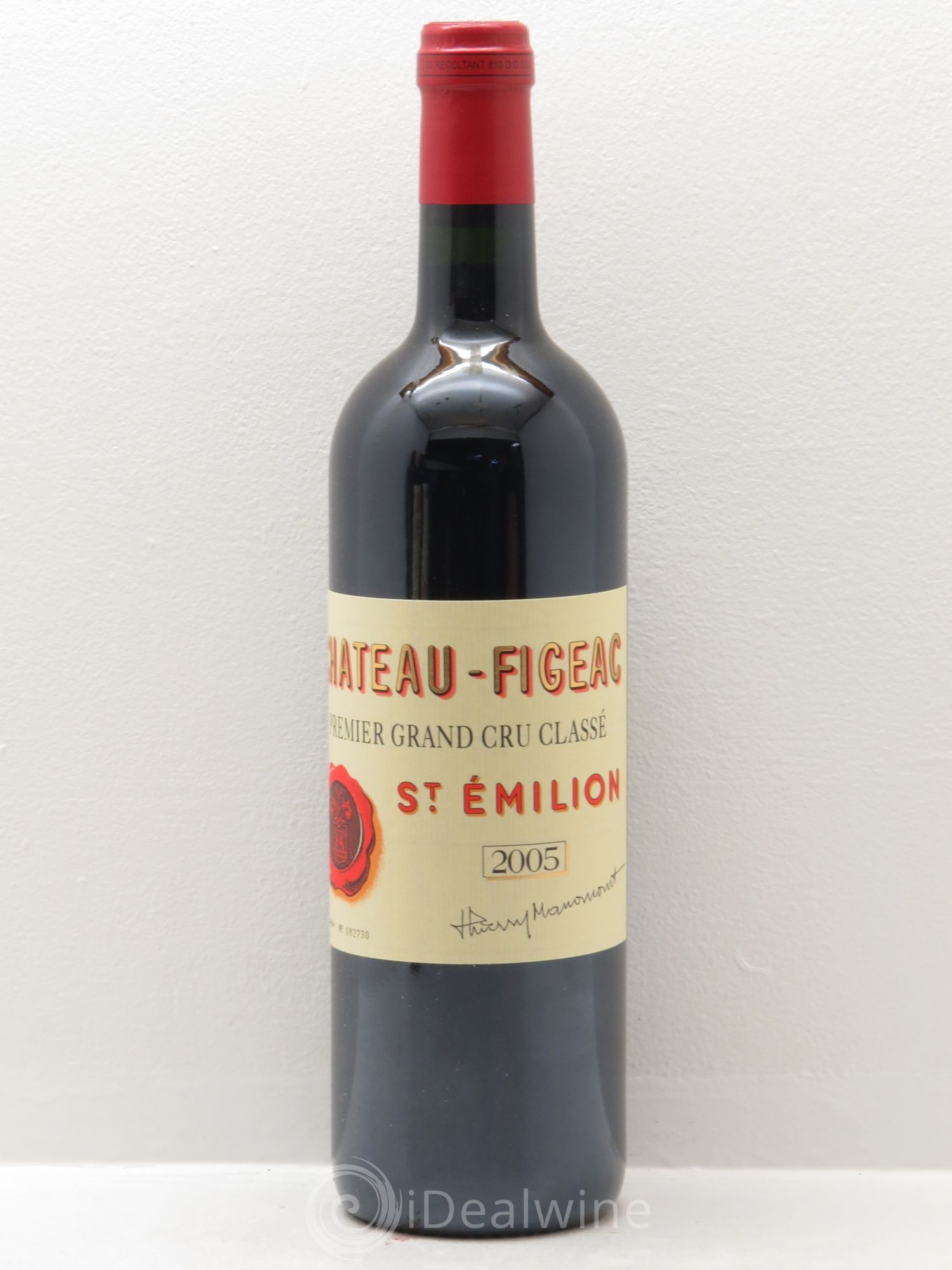Château Figeac 1er Grand Cru Classé A 2005 - Lot de 6 bouteilles - 0