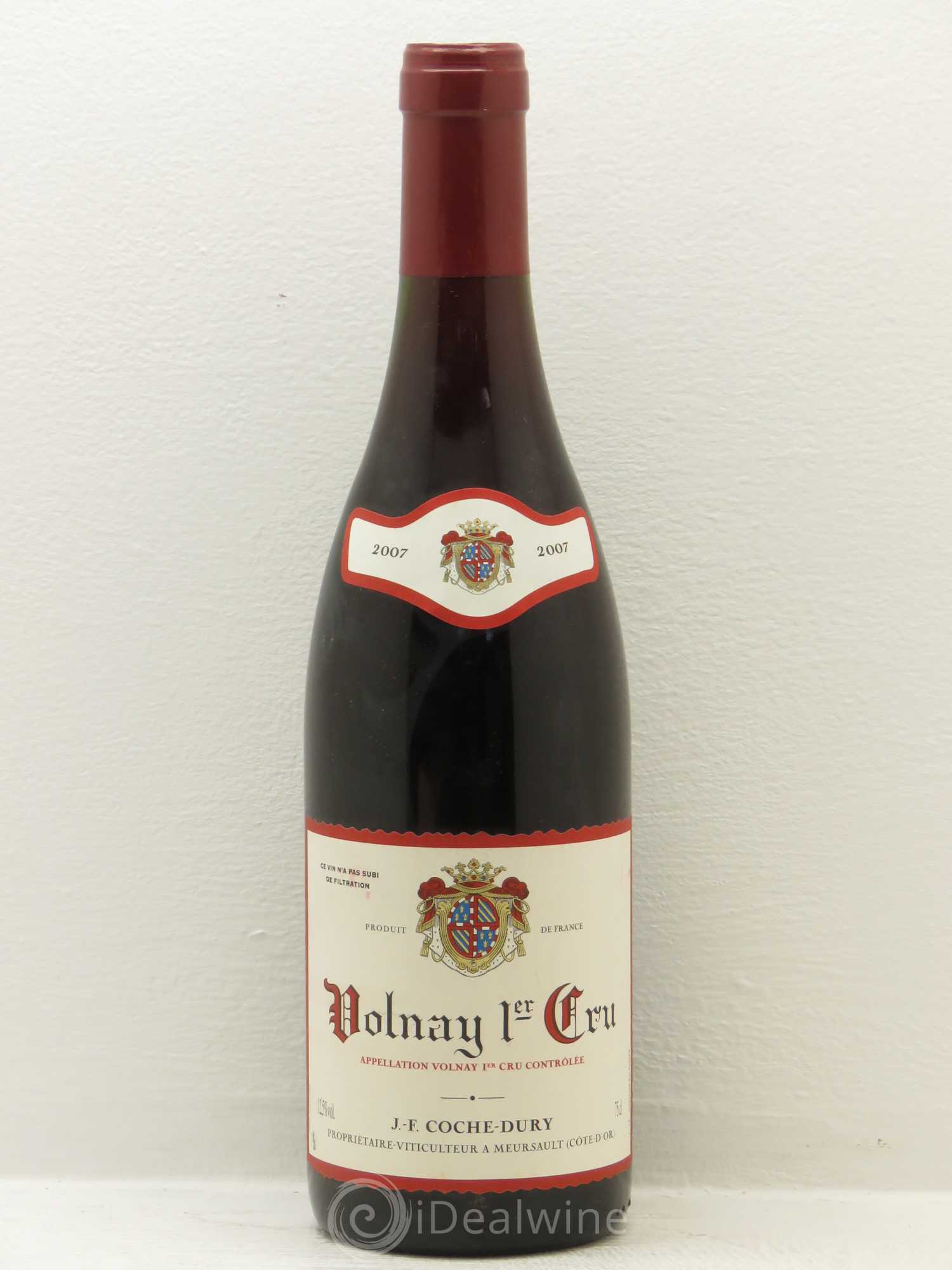 Volnay 1er Cru Coche Dury (Domaine) 2007 - Lot de 1 bouteille - 0