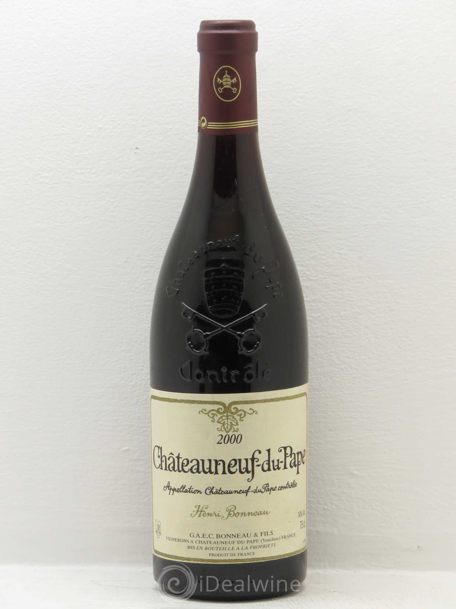 Châteauneuf-du-Pape Henri Bonneau Henri Bonneau & Fils 2000 - Lot de 1 bouteille - 0
