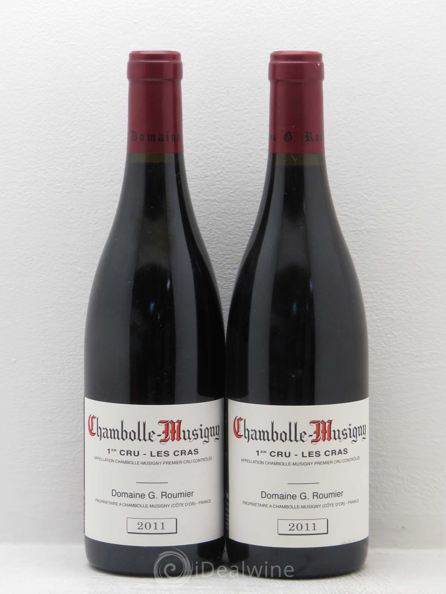 Chambolle-Musigny 1er Cru Les Cras Georges Roumier (Domaine) 2011 - Lot de 2 bouteilles - 0