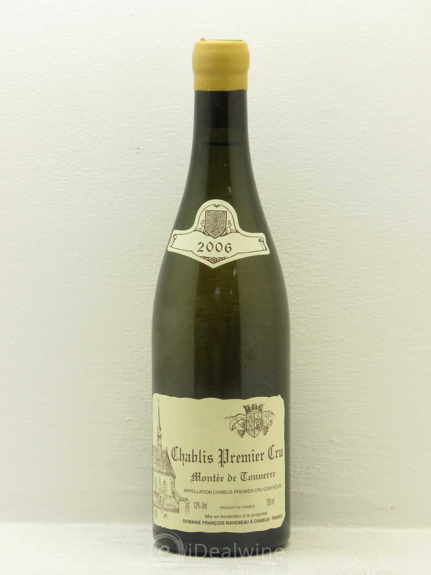 Chablis 1er Cru Montée de Tonnerre Raveneau (Domaine) 2006 - Lot de 1 bouteille - 0