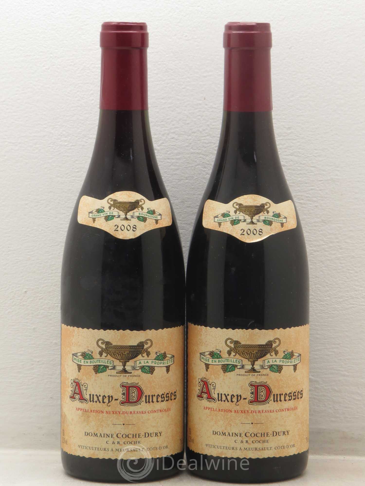 Auxey-Duresses Coche Dury (Domaine) 2008 - Lot de 2 bouteilles - 0