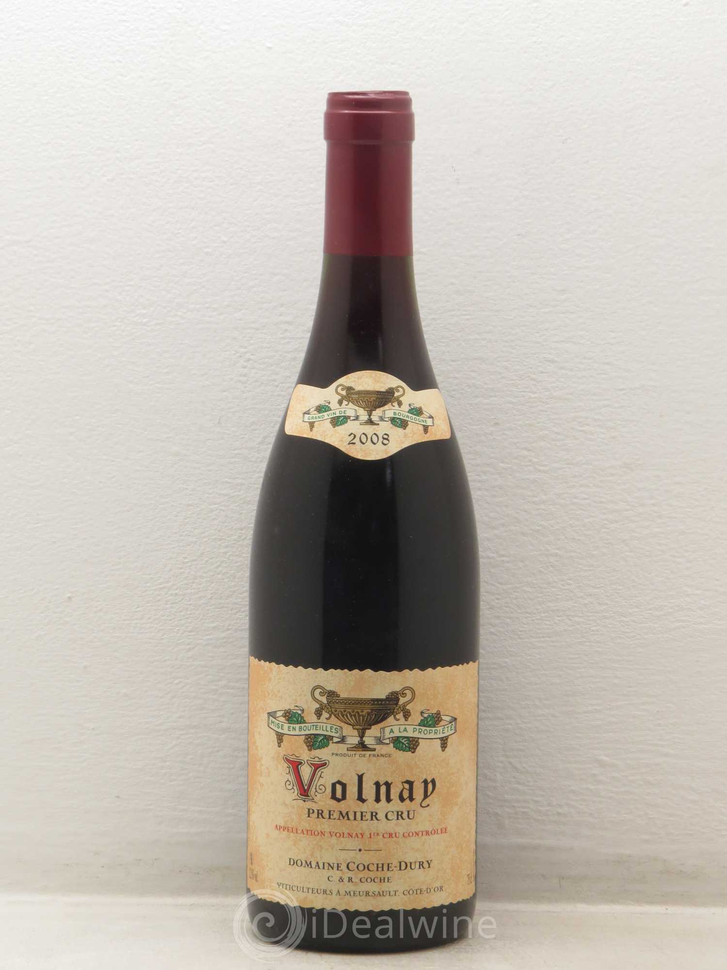 Volnay 1er Cru Coche Dury (Domaine) 2008 - Lot de 1 bouteille - 0