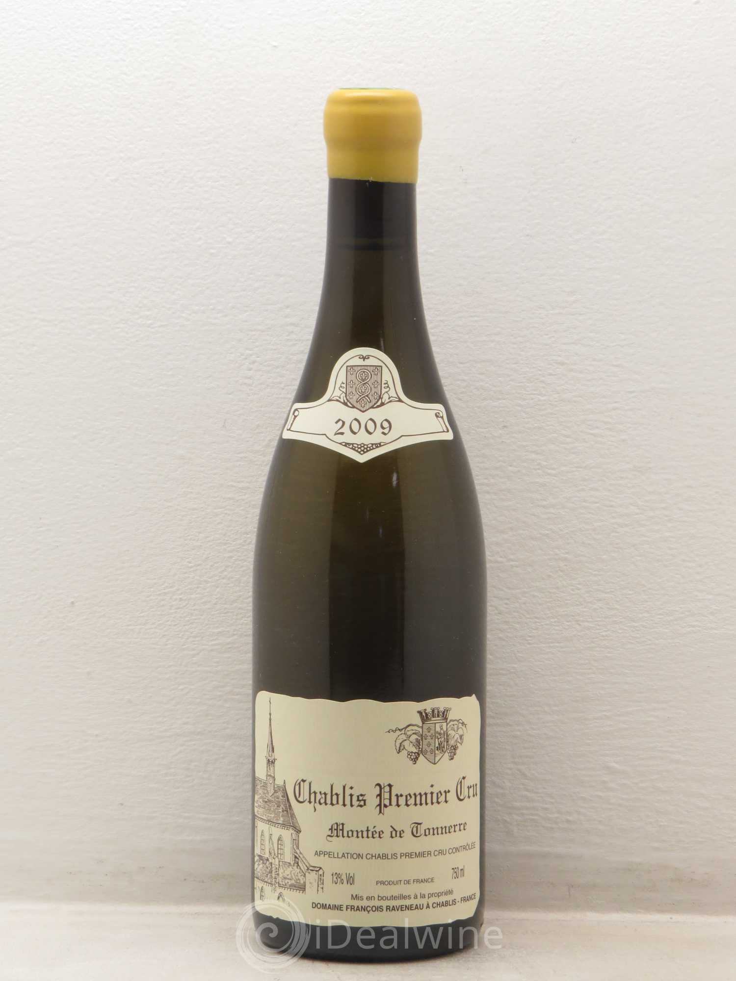 Chablis 1er Cru Montée de Tonnerre Raveneau (Domaine) 2009 - Lot de 1 bouteille - 0