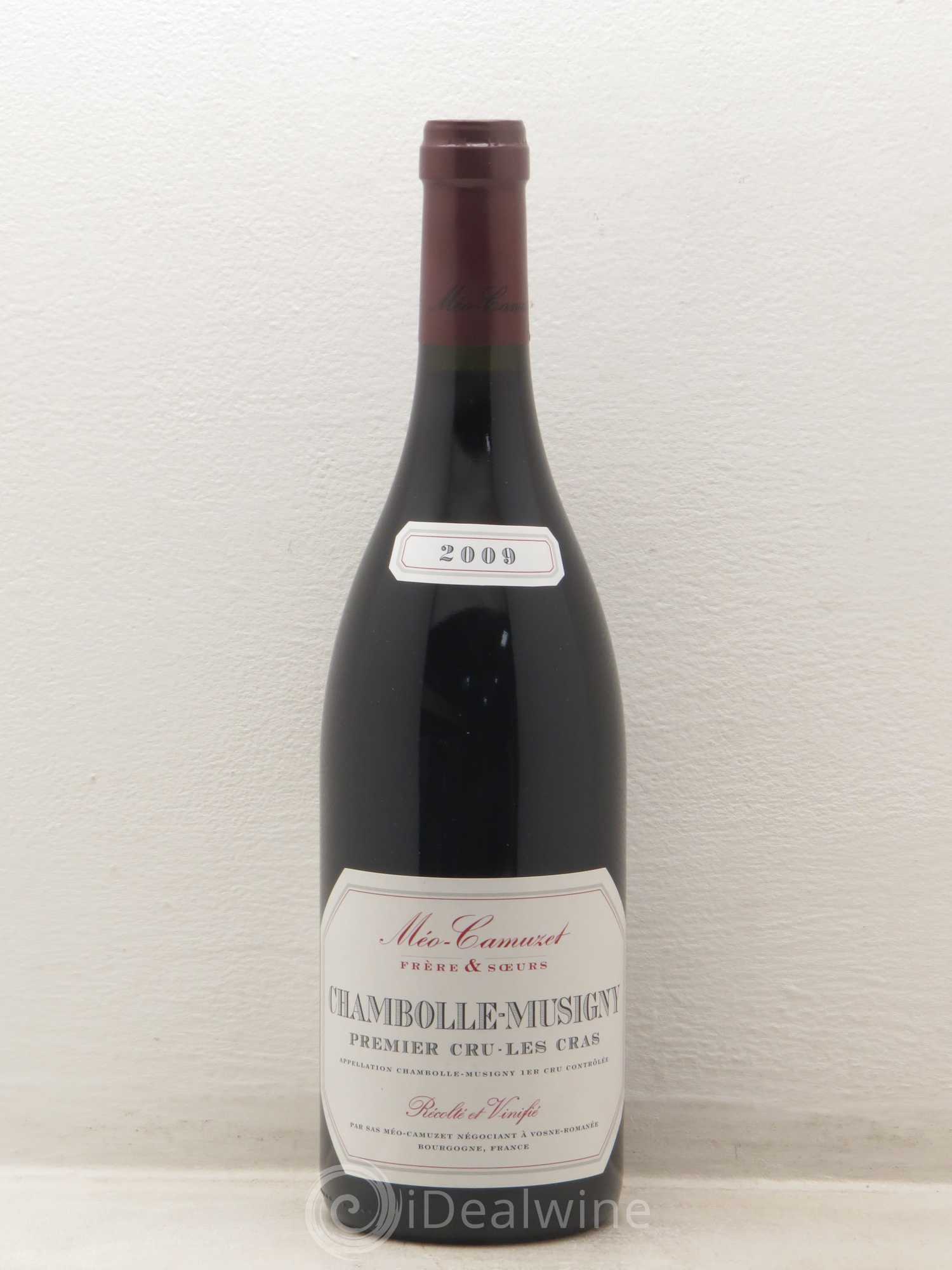 Chambolle-Musigny 1er Cru Les Cras Méo-Camuzet (Frère & Soeurs) 2009 - Lot de 1 bouteille - 0