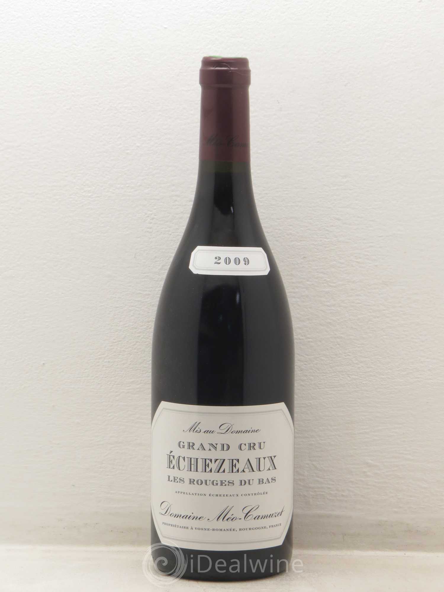 Echezeaux Grand Cru Les Rouges du Bas Méo-Camuzet (Domaine) Les Rouges du bas 2009 - Posten von 1 Flasche - 0
