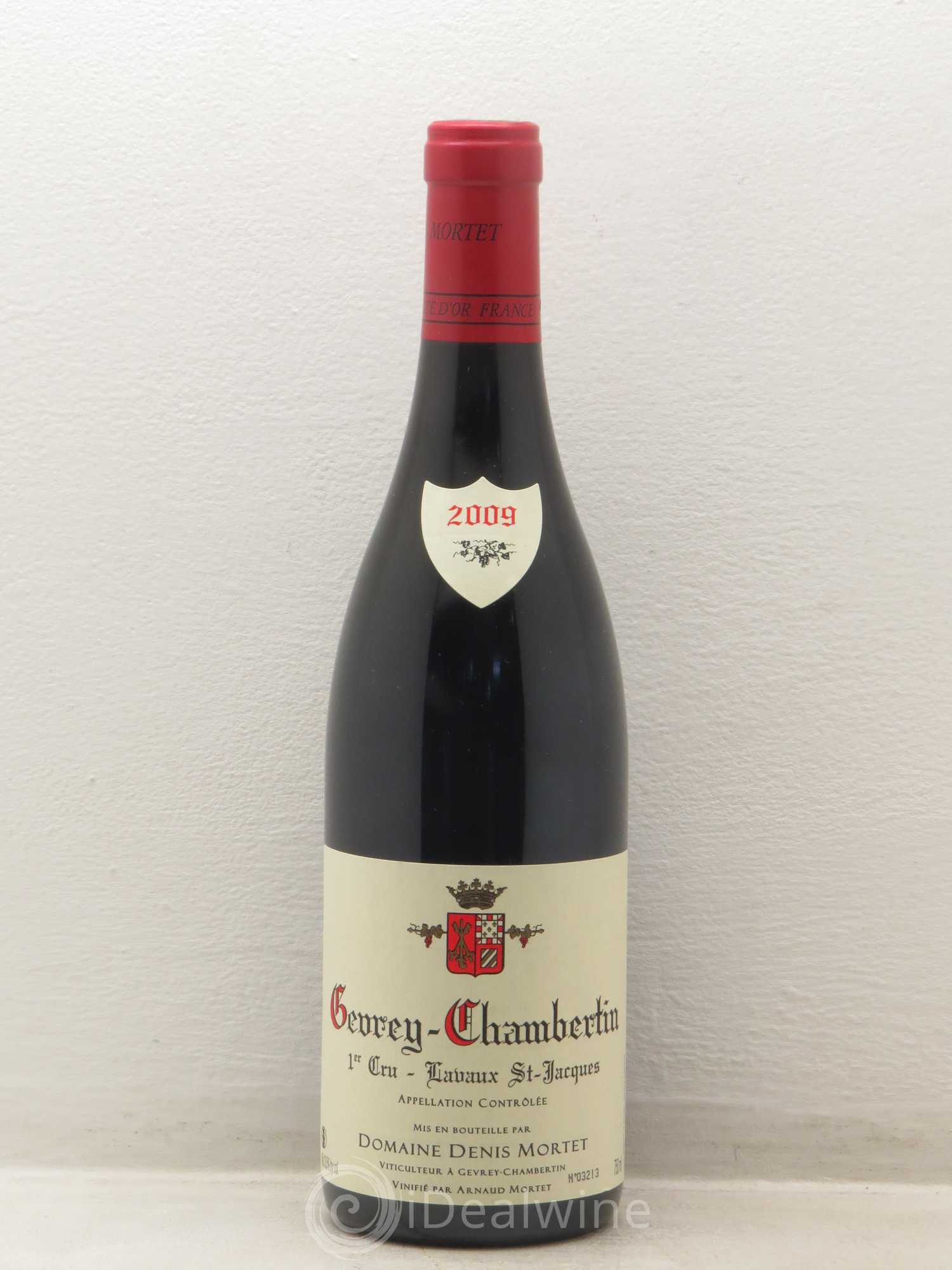 Gevrey-Chambertin 1er Cru Lavaux Saint Jacques Denis Mortet (Domaine) 2009 - Lot de 1 bouteille - 0