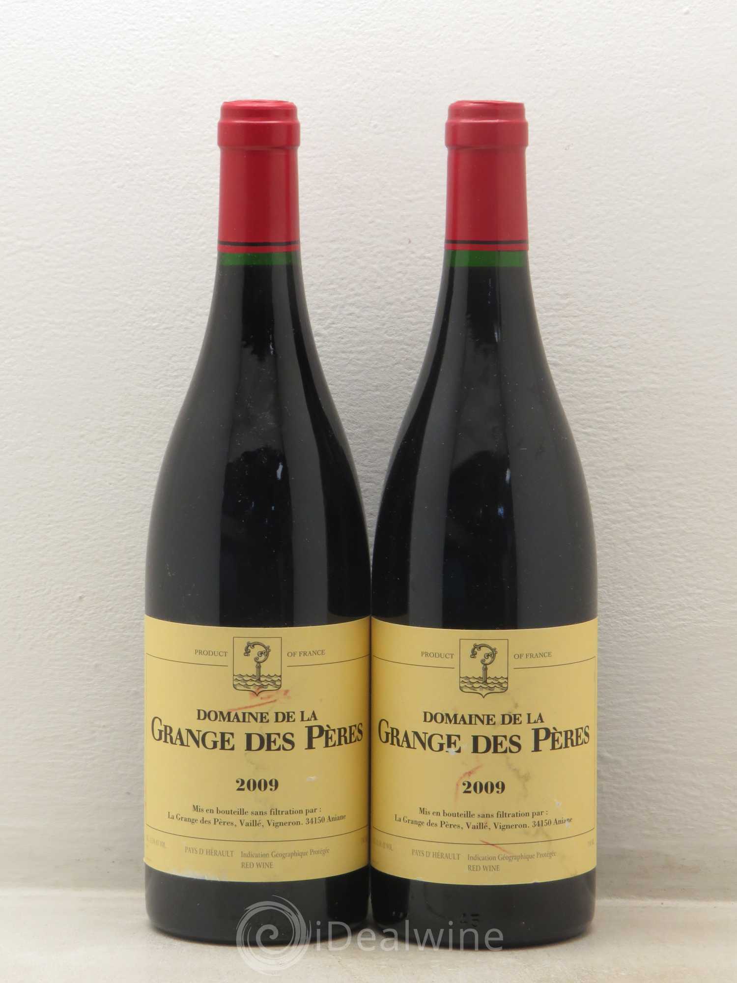 Pays d'Hérault Grange des Pères Laurent Vaillé 2009 - Lot de 5 bouteilles - 2